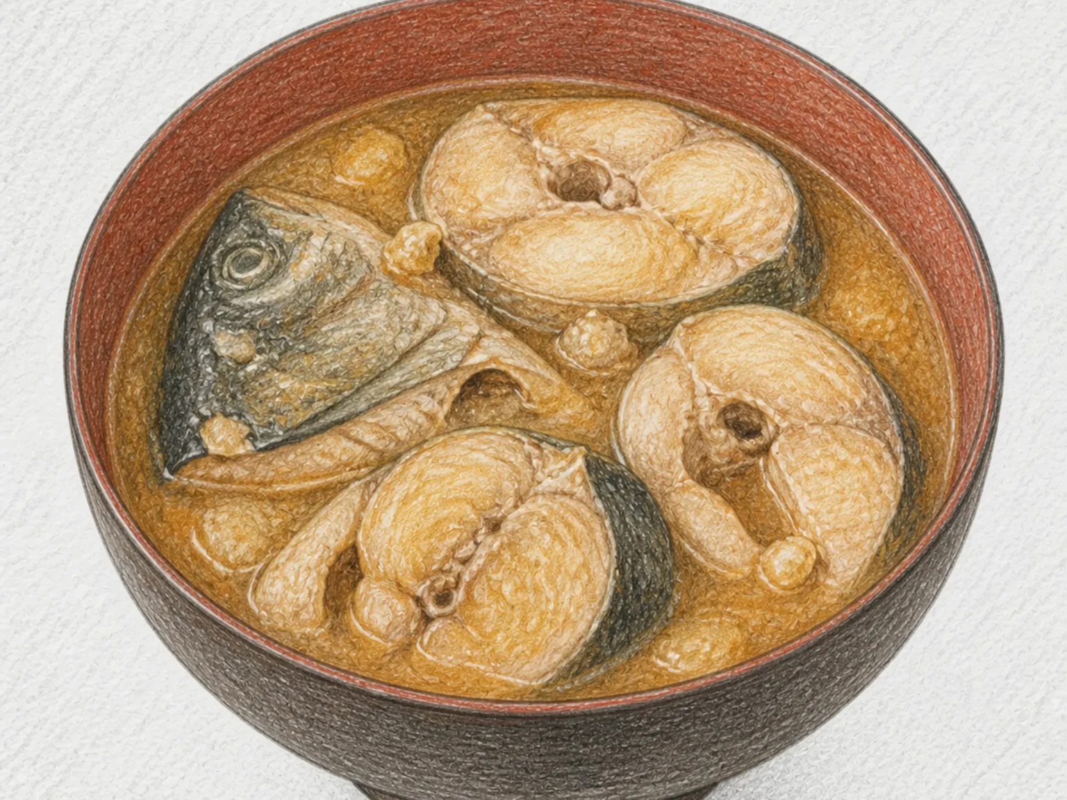 Koikoku (Long-Simmered Carp Miso Soup)