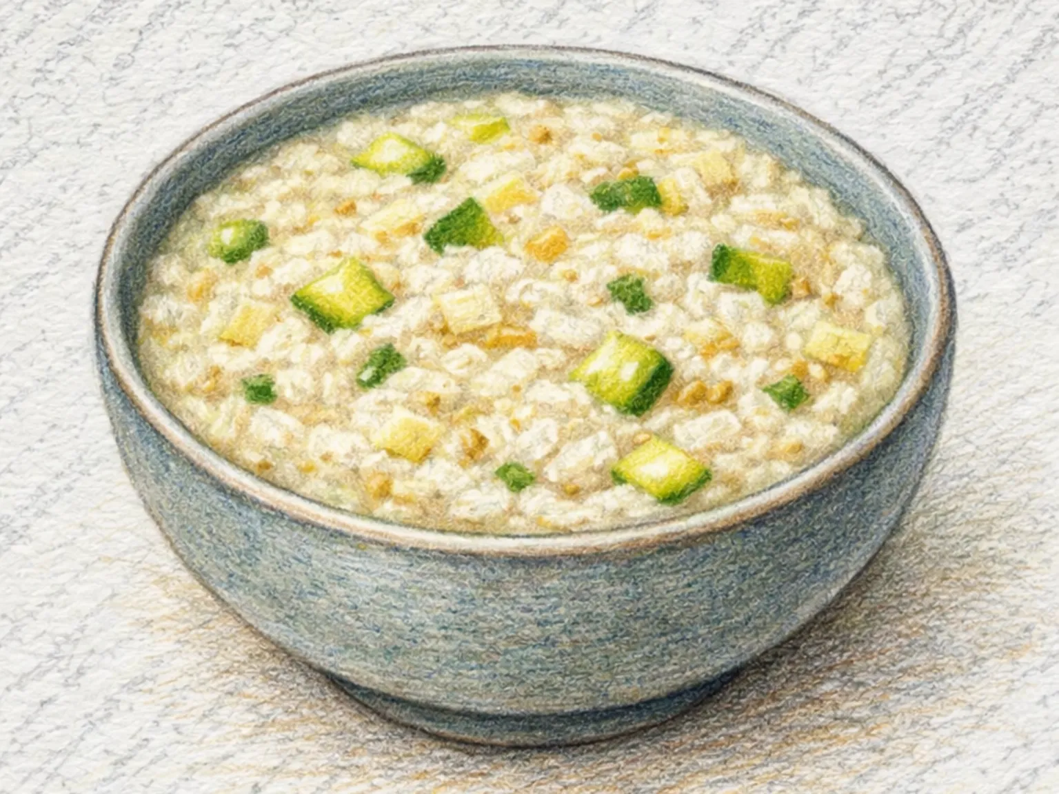 Kongbiji-juk (gachas de pulpa de soja coreanas)