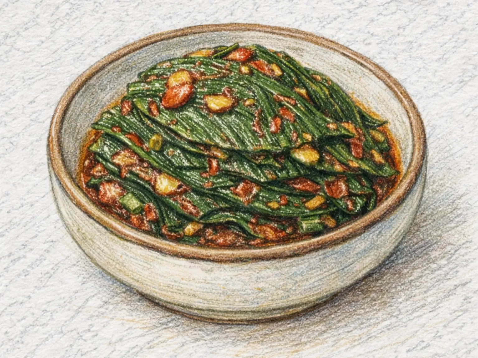 コンイプキムチ（大豆の葉キムチ）