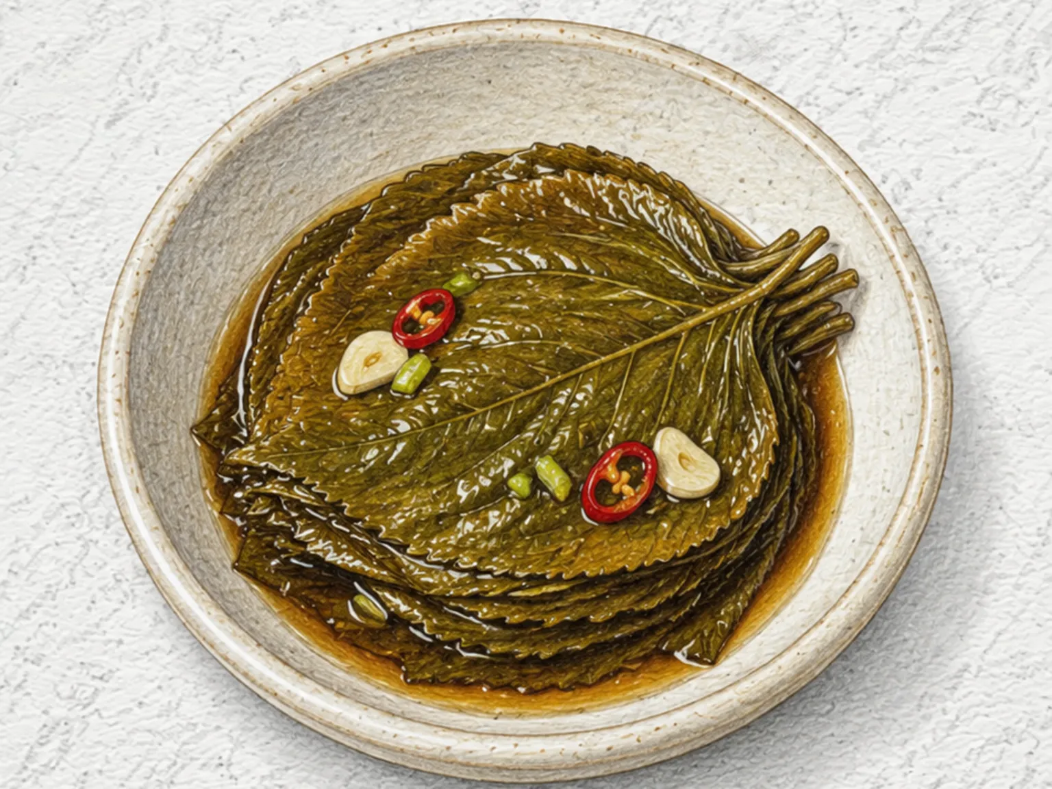 콩잎장아찌