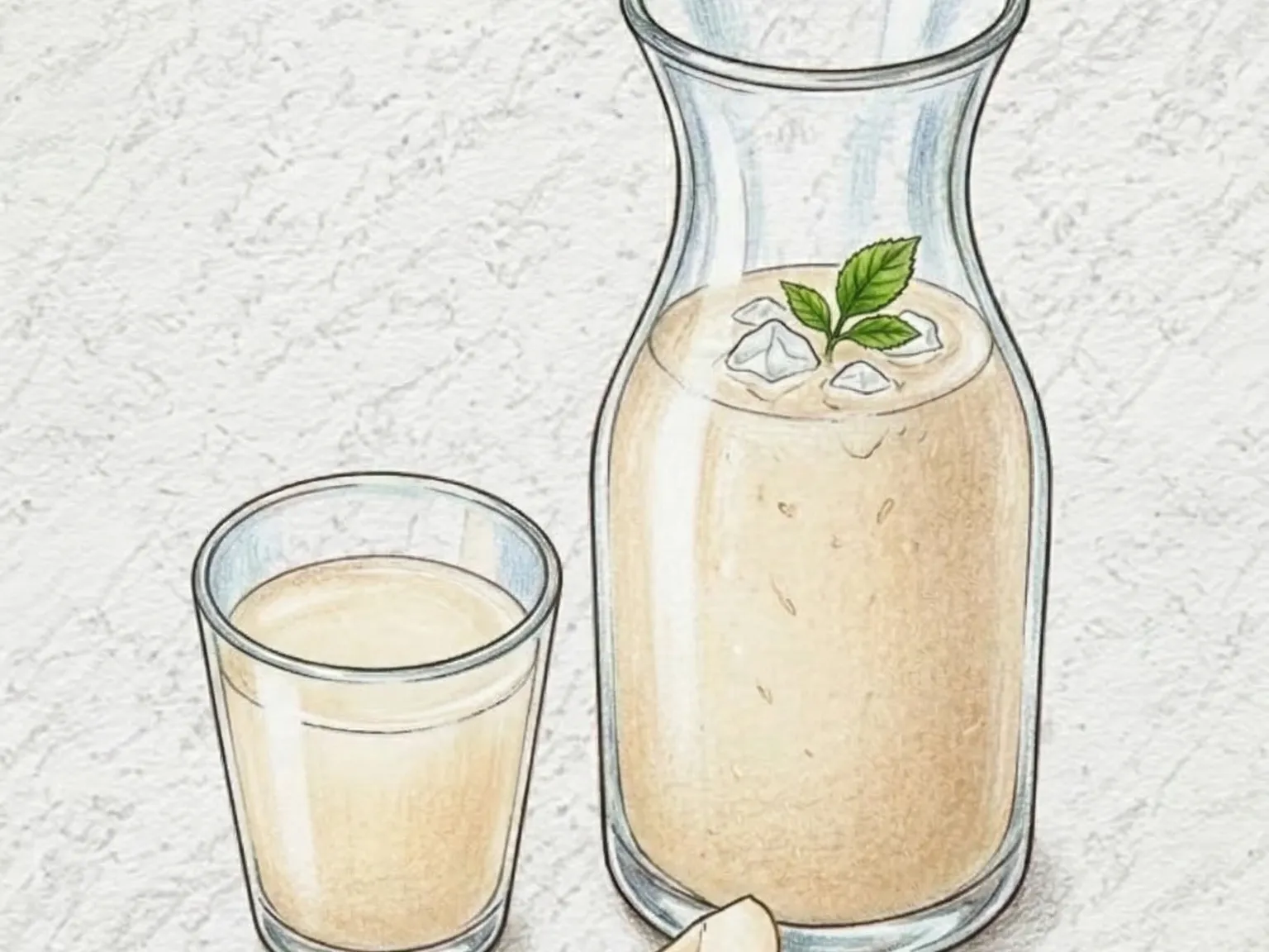 Suco de Pera Coreana (Bebida refrescante de pera coreana)