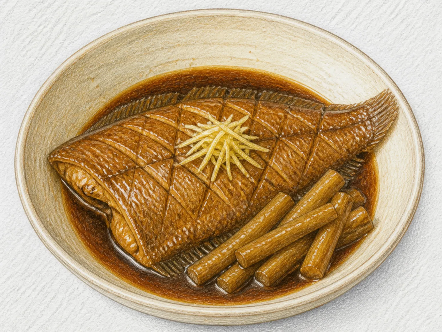 Kuchizoko no Nitsuke (Saga-Style Simmered Sole)