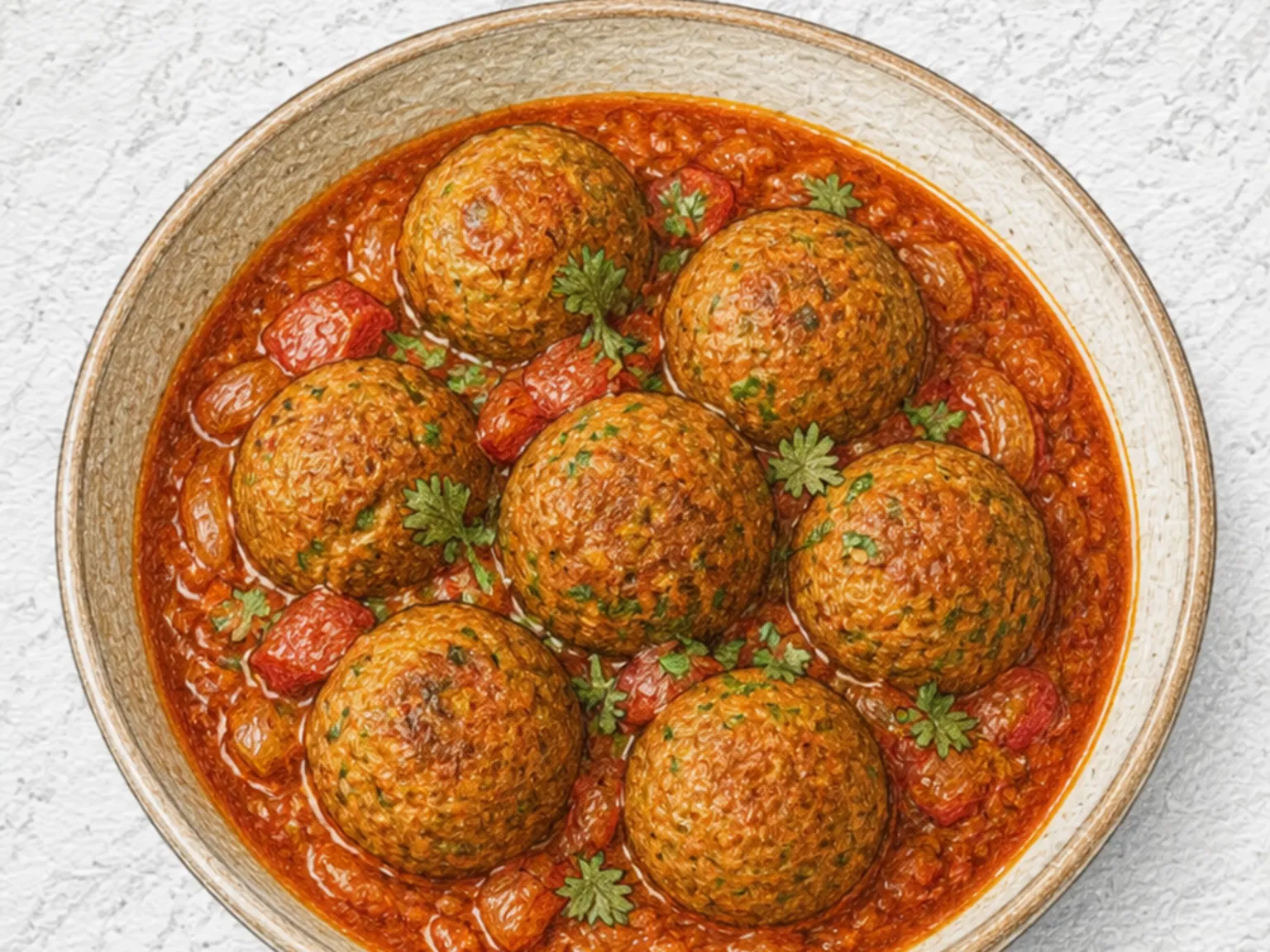 Lauki Kofta (Indian Bottle Gourd Dumpling Curry)