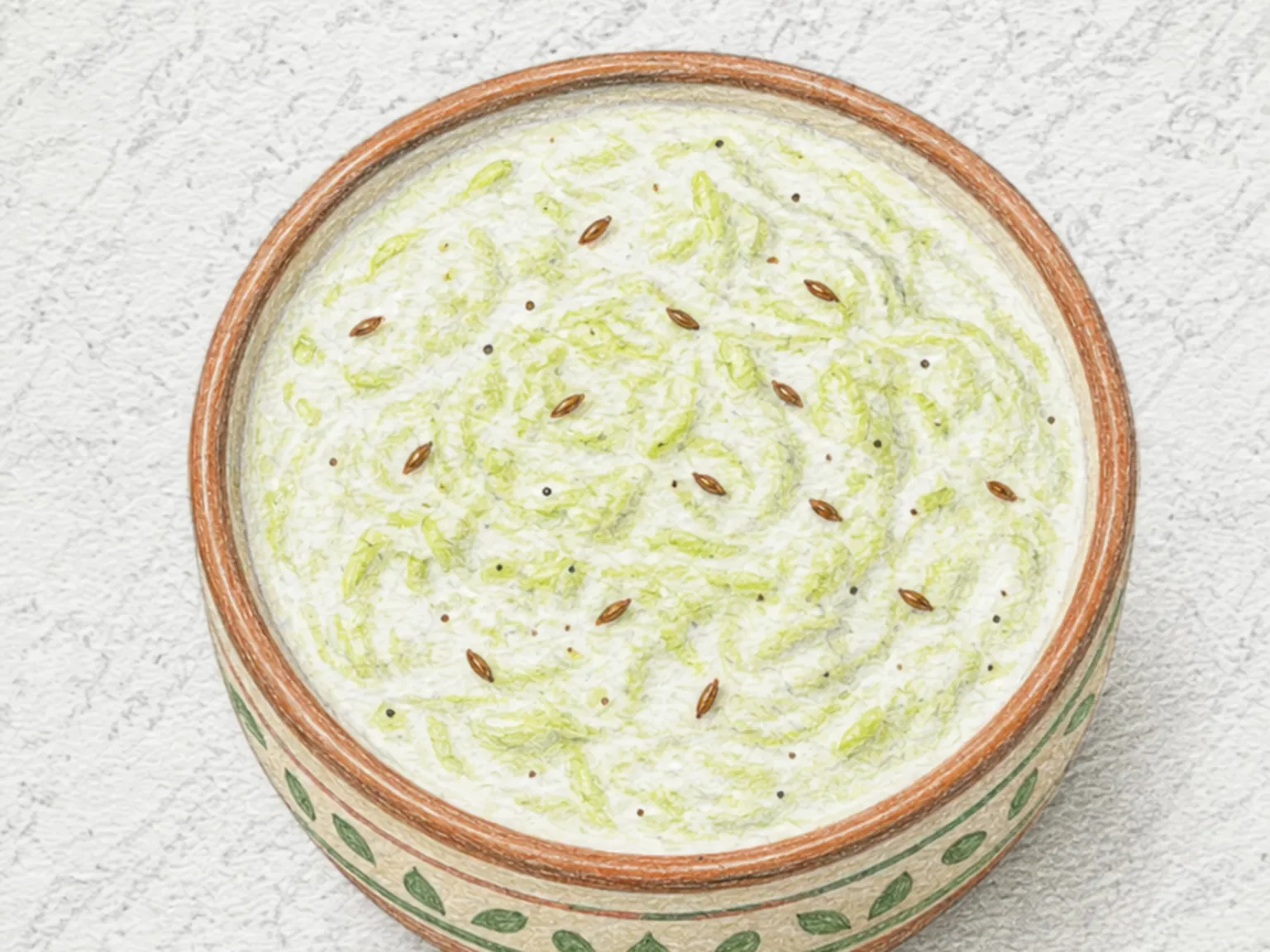 Lauki Raita (Indian Bottle Gourd Yogurt)