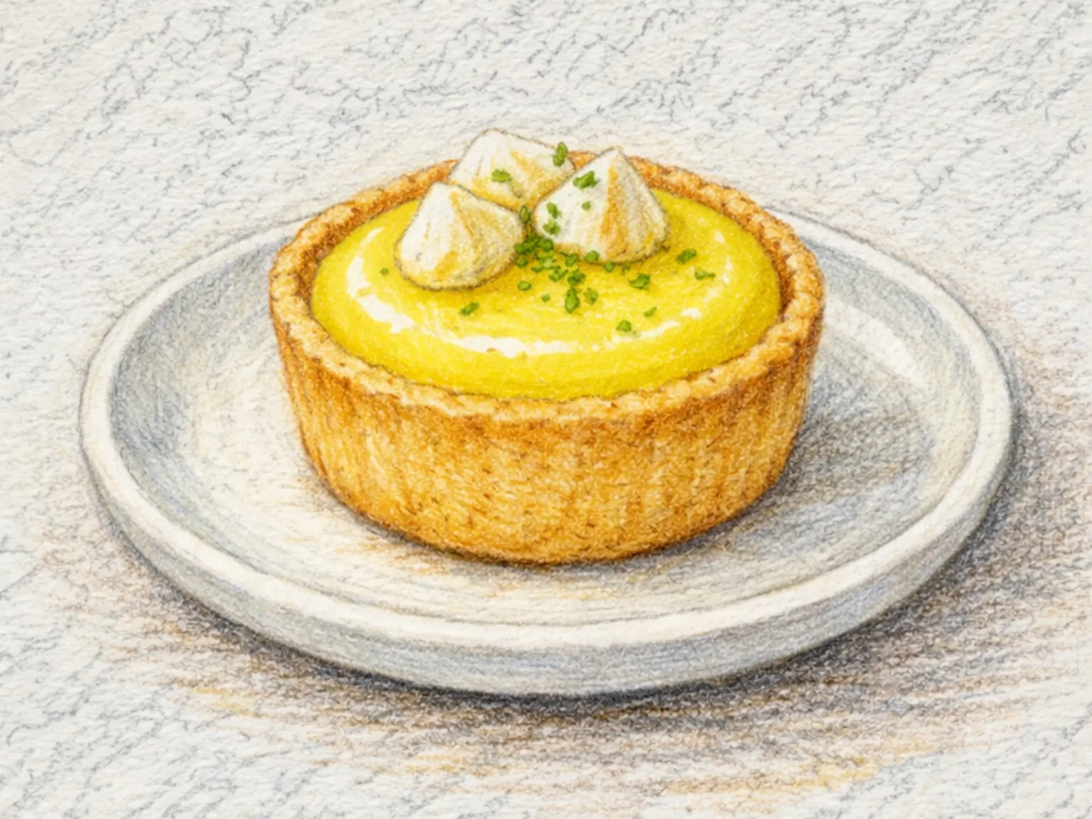 レモンカードタルト（バターレモンカードのタルト）