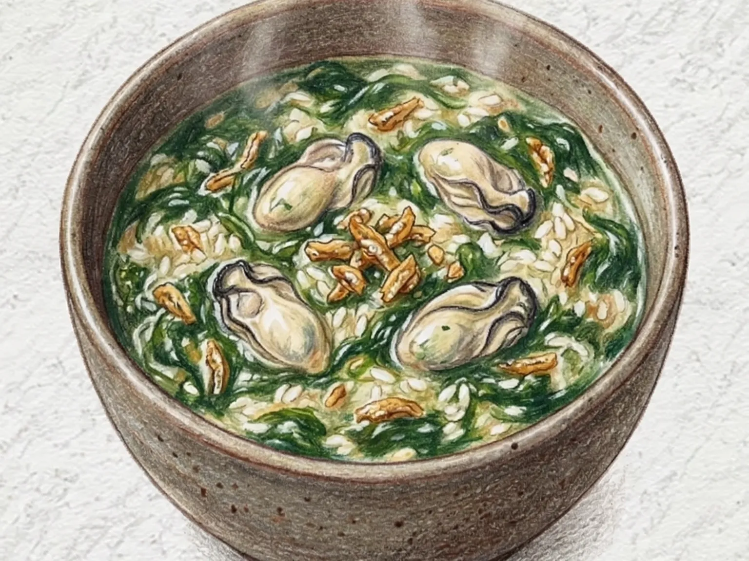 メセンイ牡蠣粥（メセンイグルジュク）