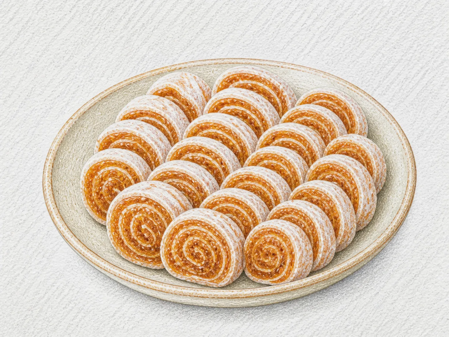 Maki-gaki (Pressed Dried Persimmon Roll)