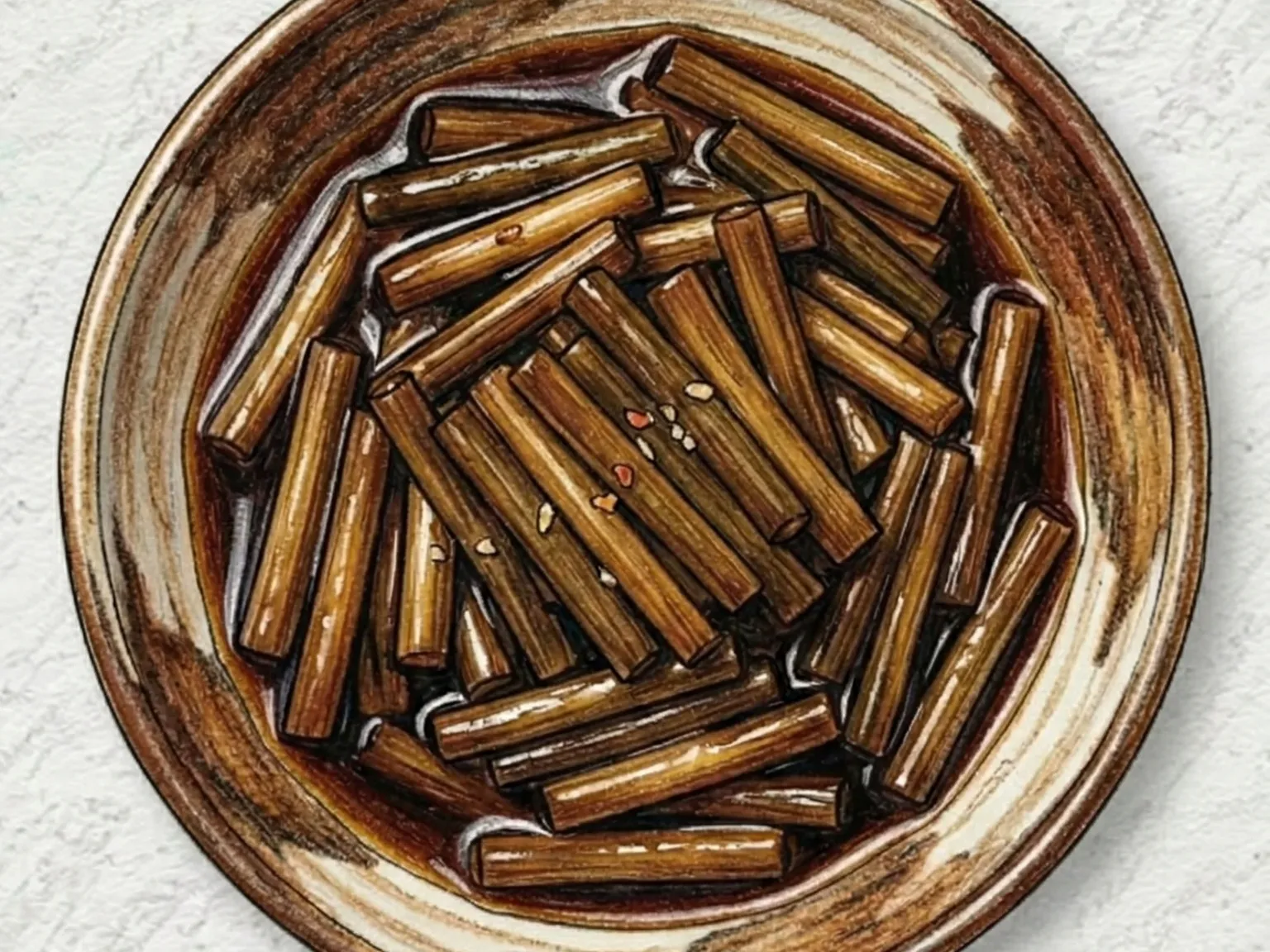 Maneuljong Jangajji (encurtido de tallos de ajo coreano)