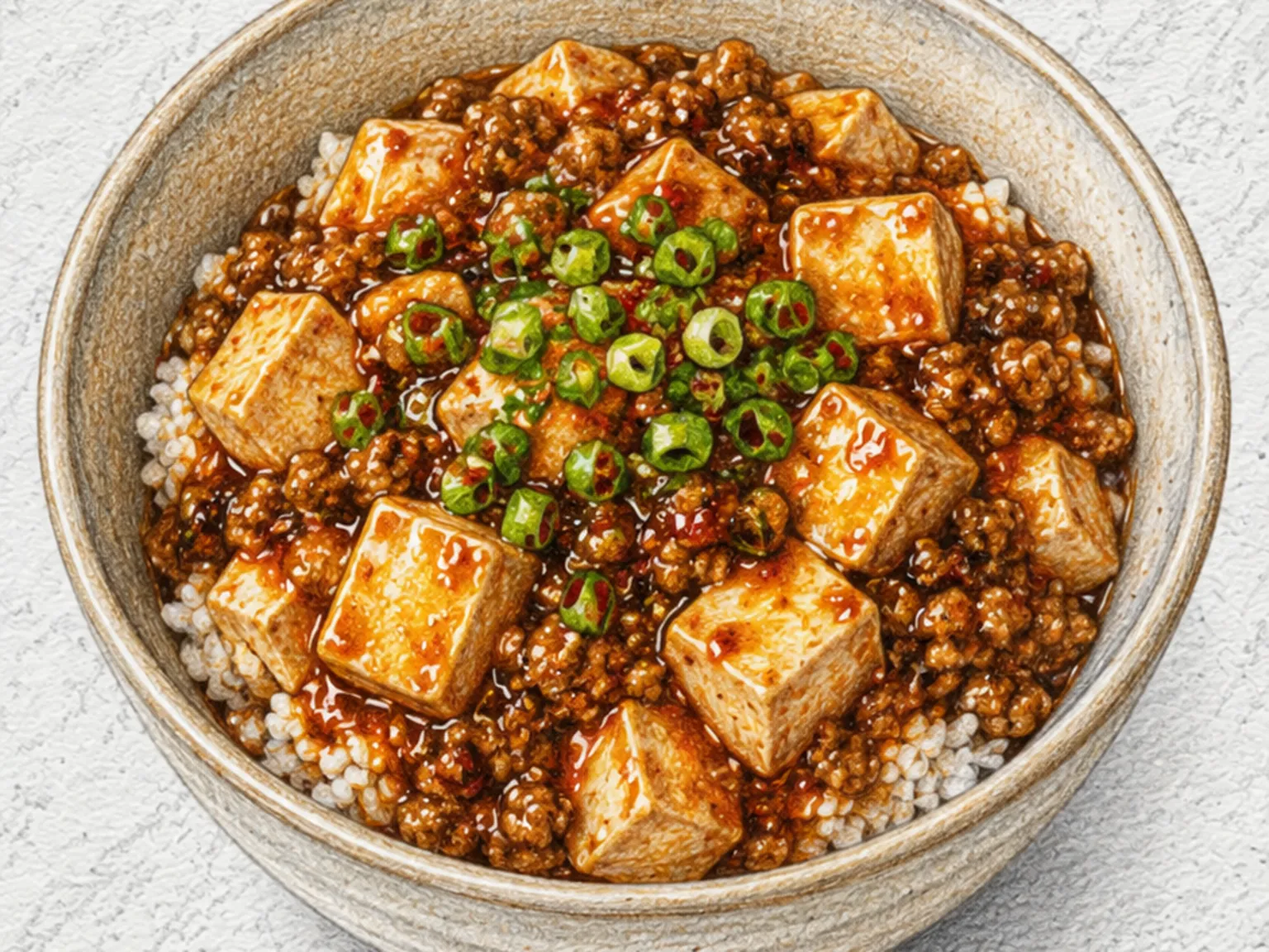 마파두부덮밥