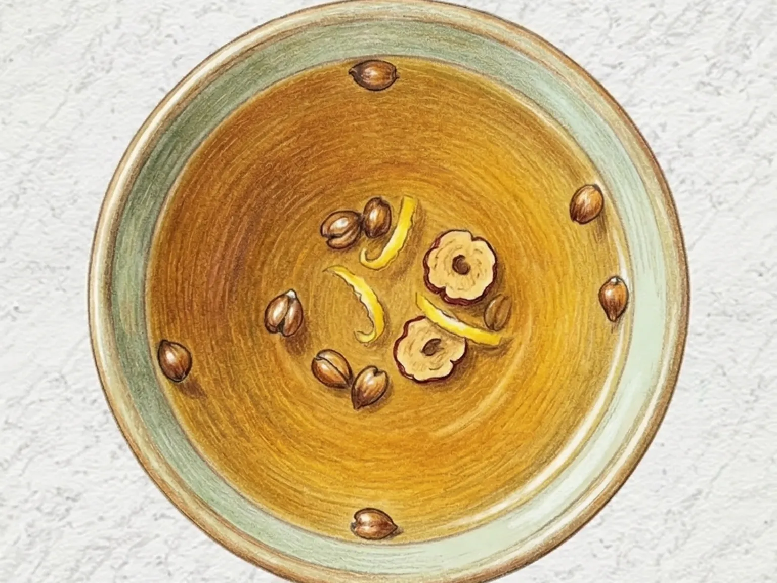 Memil-cha (té de trigo sarraceno tostado coreano)