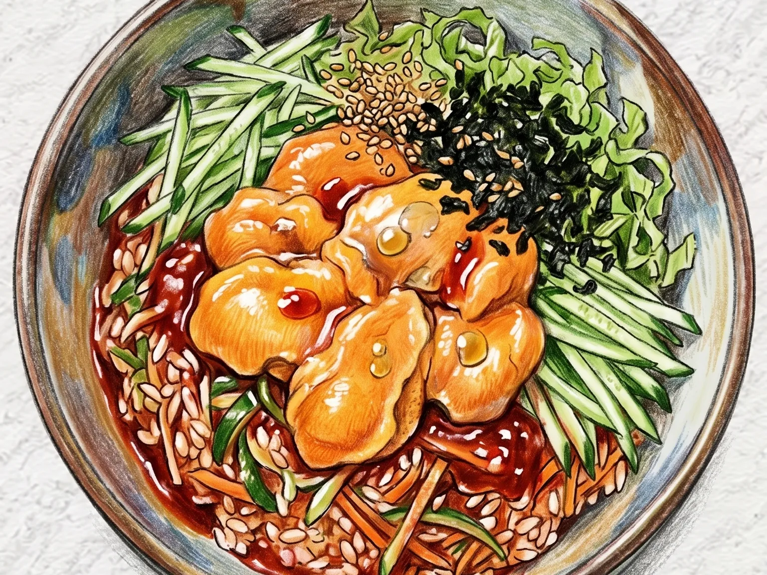 멍게비빔밥