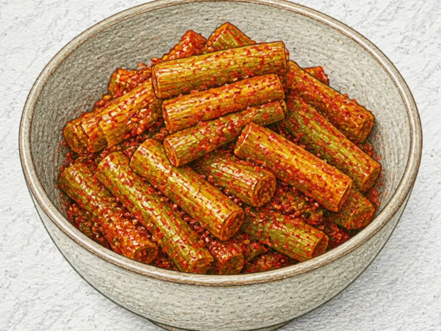 Butterbur Stem Kimchi