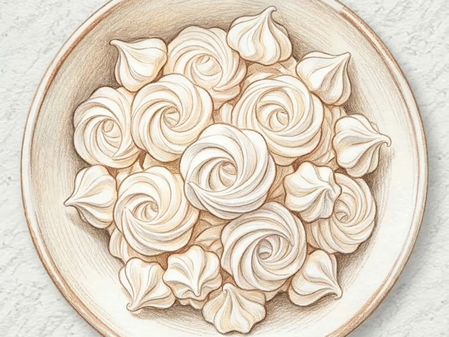 Meringue Cookies (galletas de merengue)