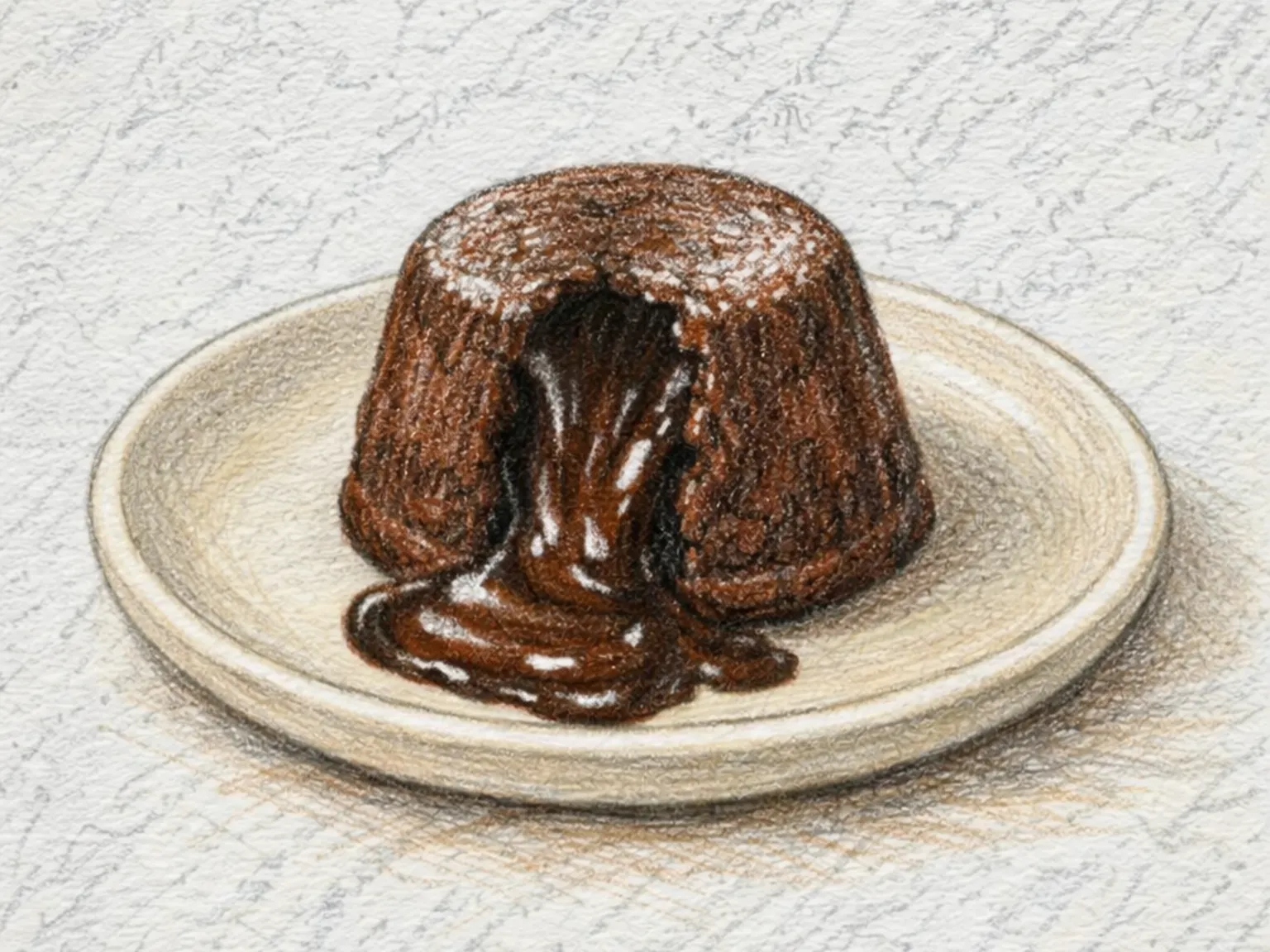 Molten Lava Cake (Petit gâteau de chocolate)
