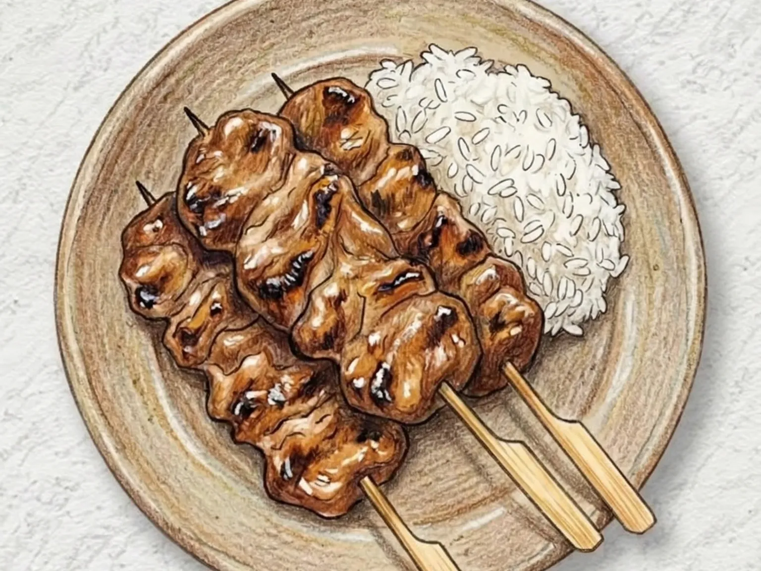 Moo Ping (Thai Grilled Pork Skewers)