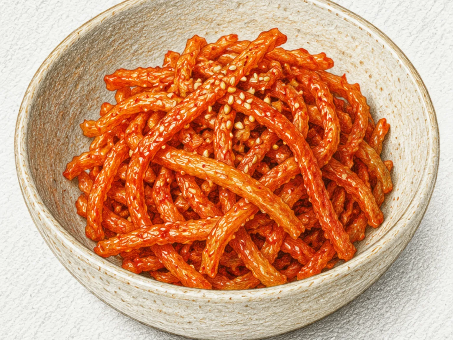 무말랭이무침