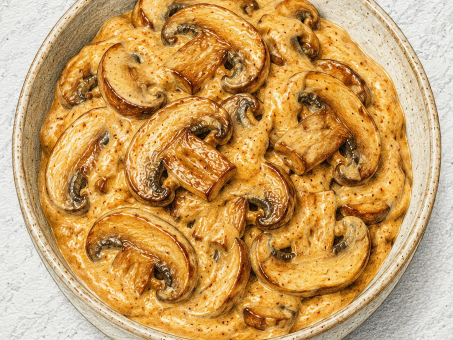 Mushroom Stroganoff