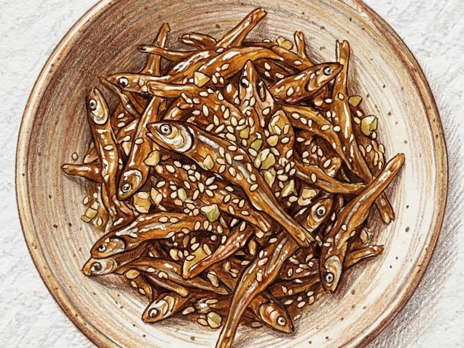 煮干し炒め（甘口）（水飴グレーズのお弁当定番）