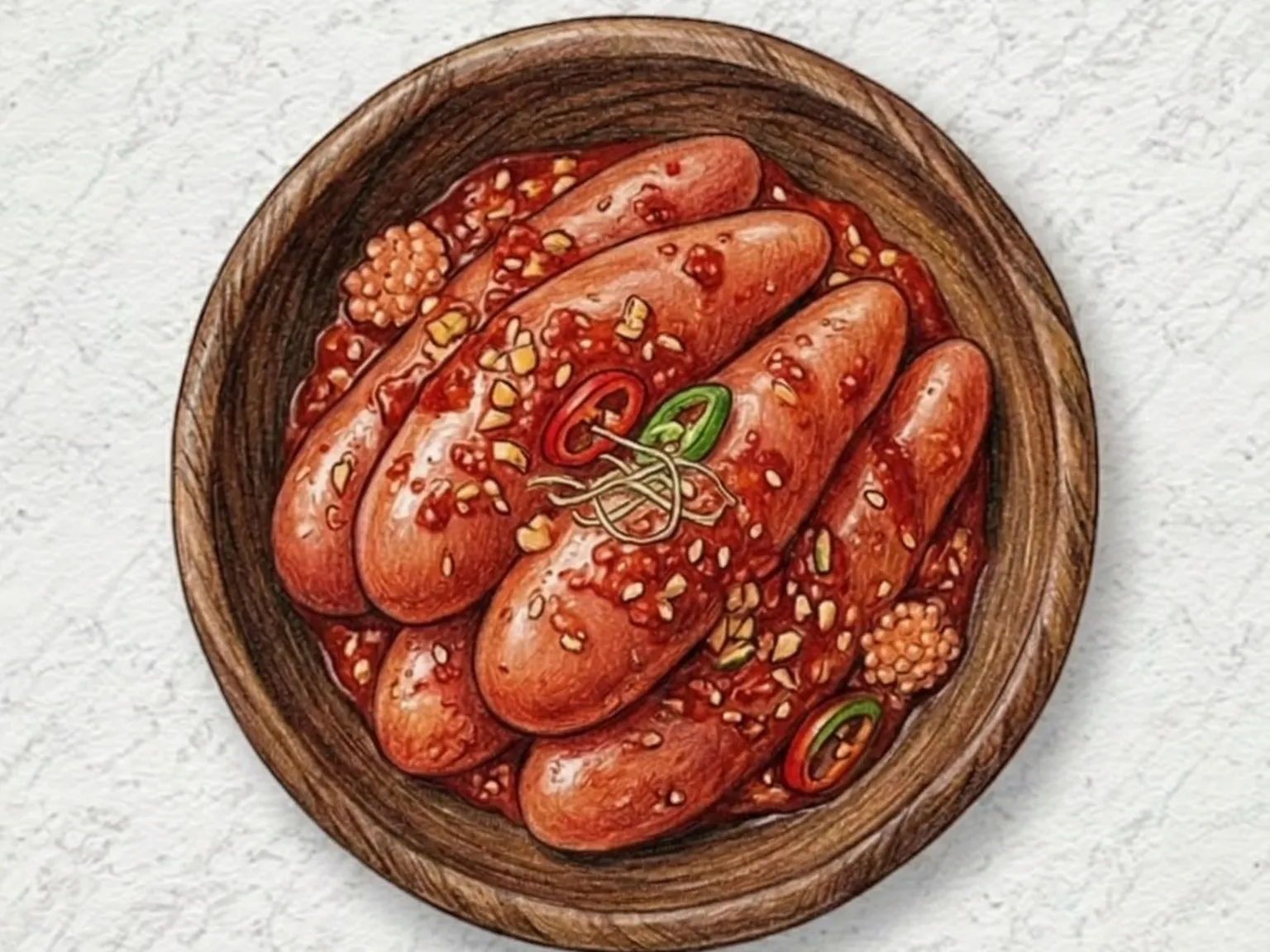 ミョンランチョッカル（たらこのチョッカル(塩辛)）