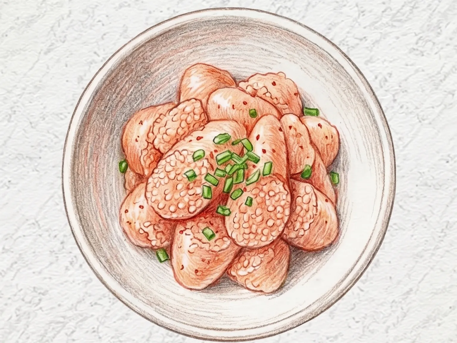 명란젓무침