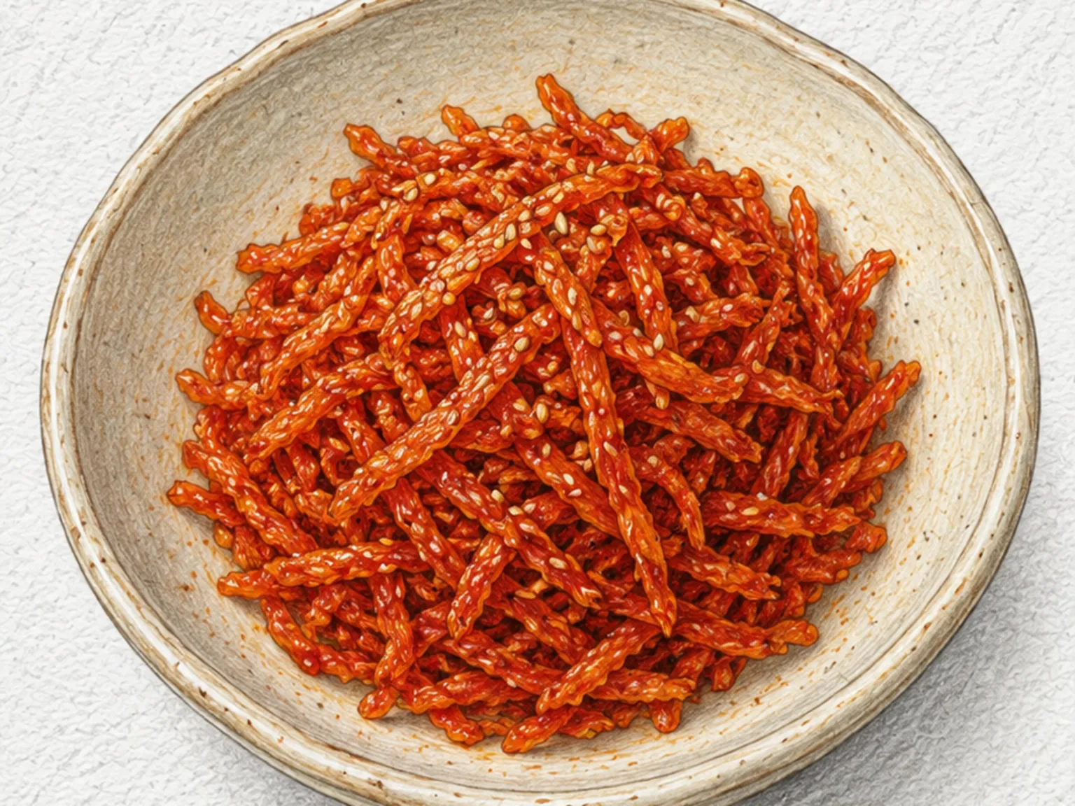 명엽채볶음