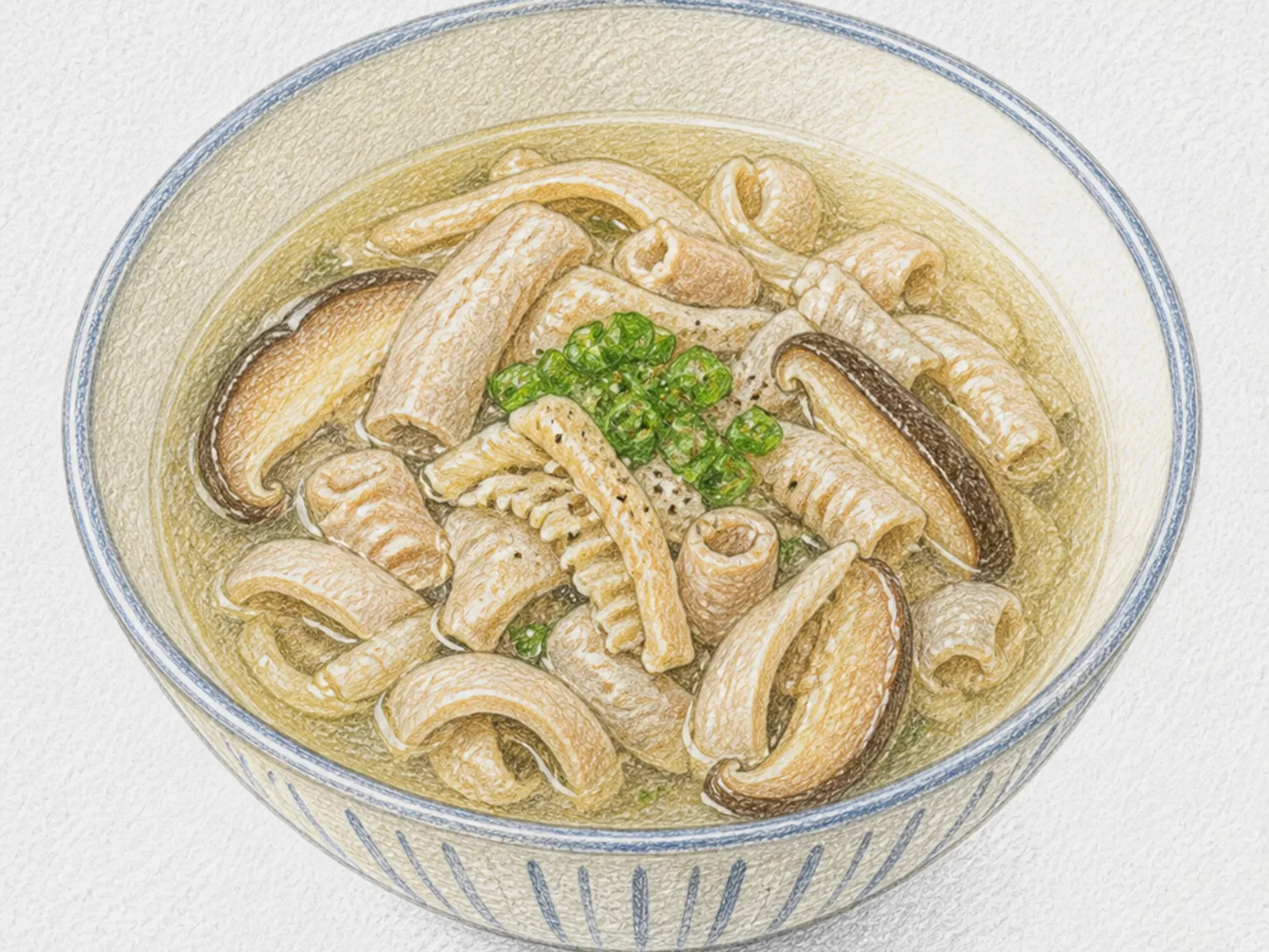 Nakami Jiru (Okinawan Clear Pork Offal Soup)