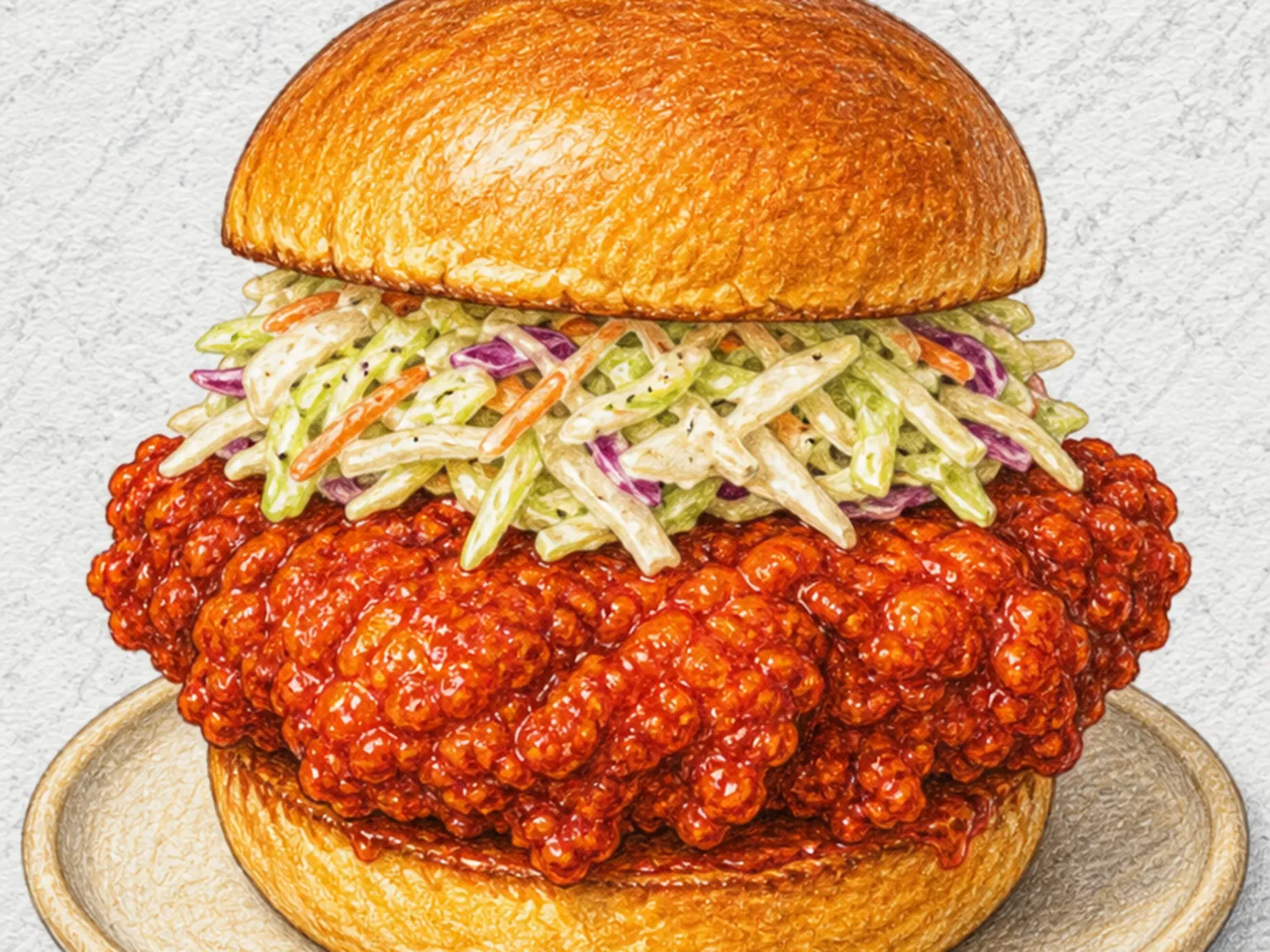 내슈빌 핫치킨버거