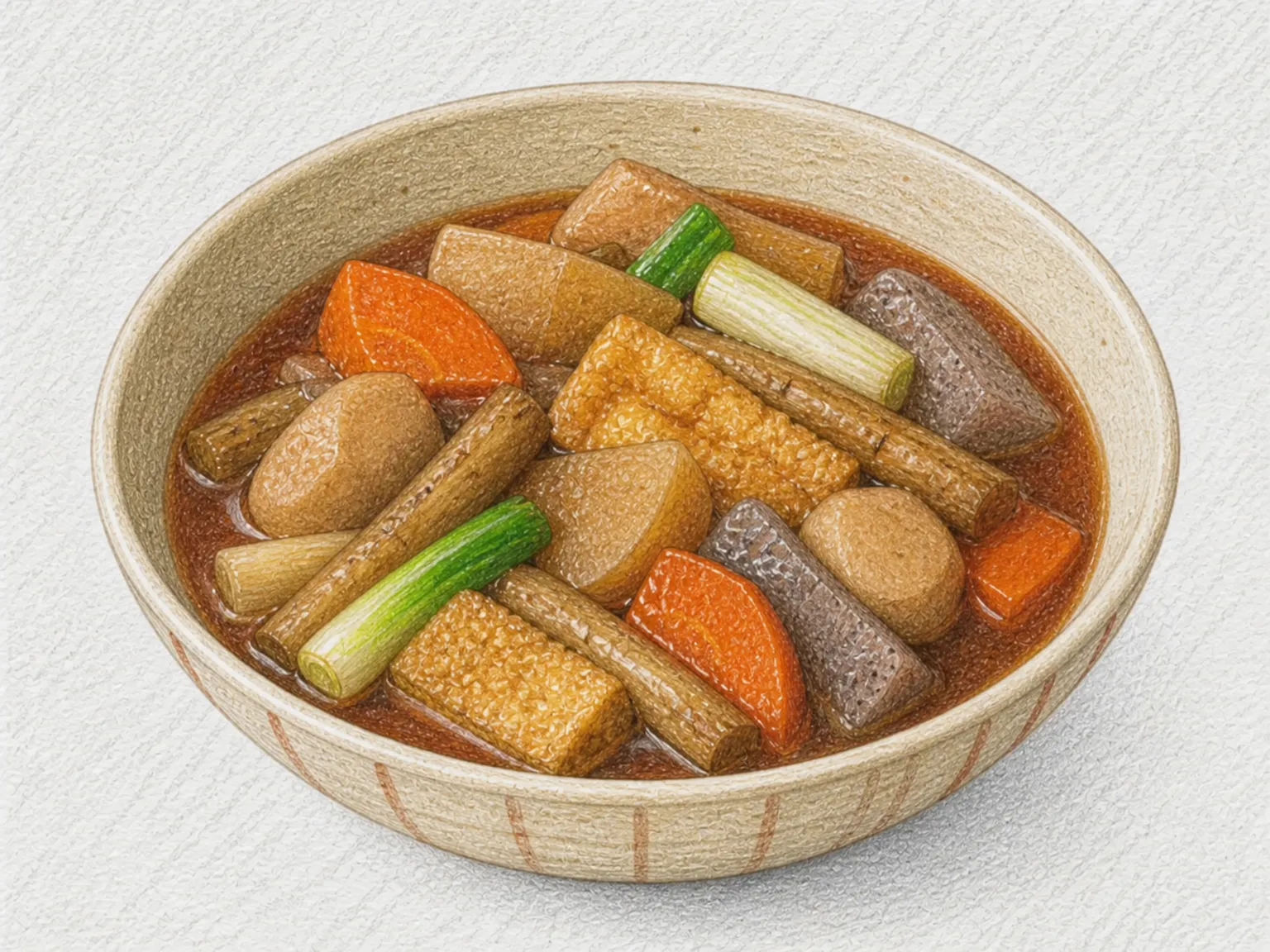 니미소 (붉은미소 채소조림)