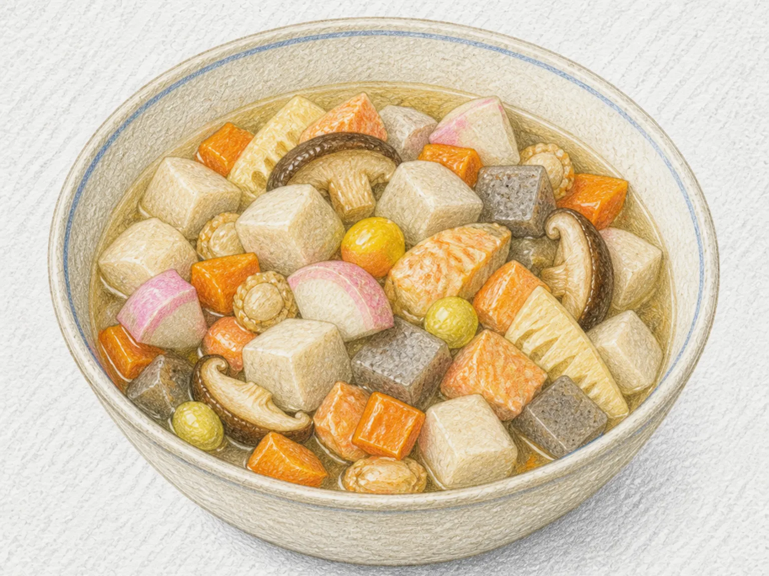 Noppe (Niigata Taro and Vegetable Simmer)