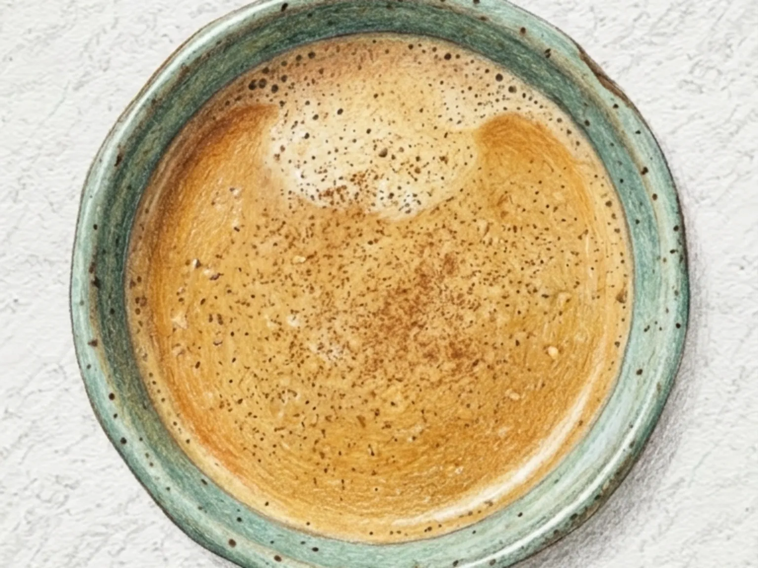 Nurungji Latte (latte de arroz tostado coreano)