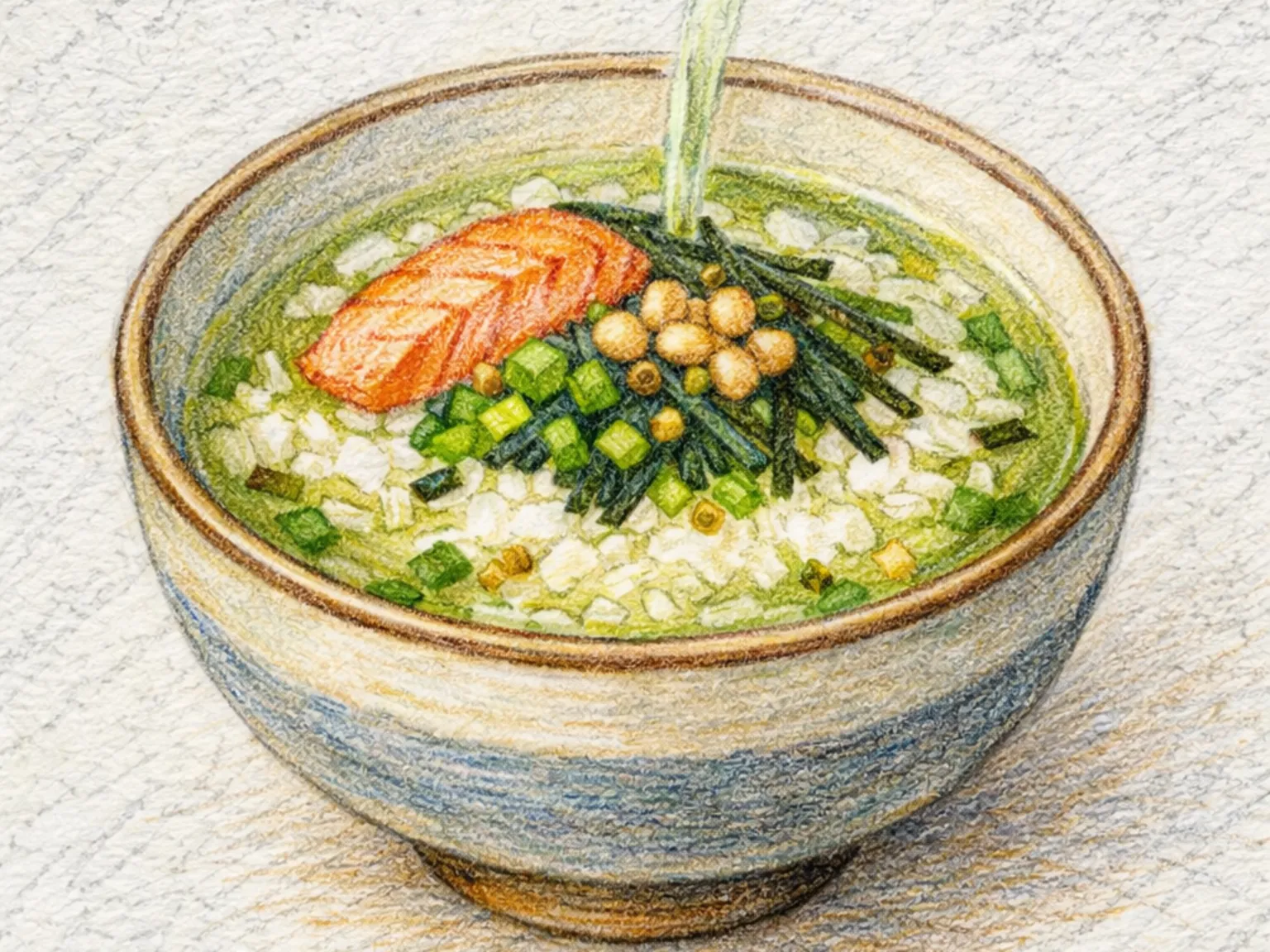 オチャヅケ（お茶漬け）