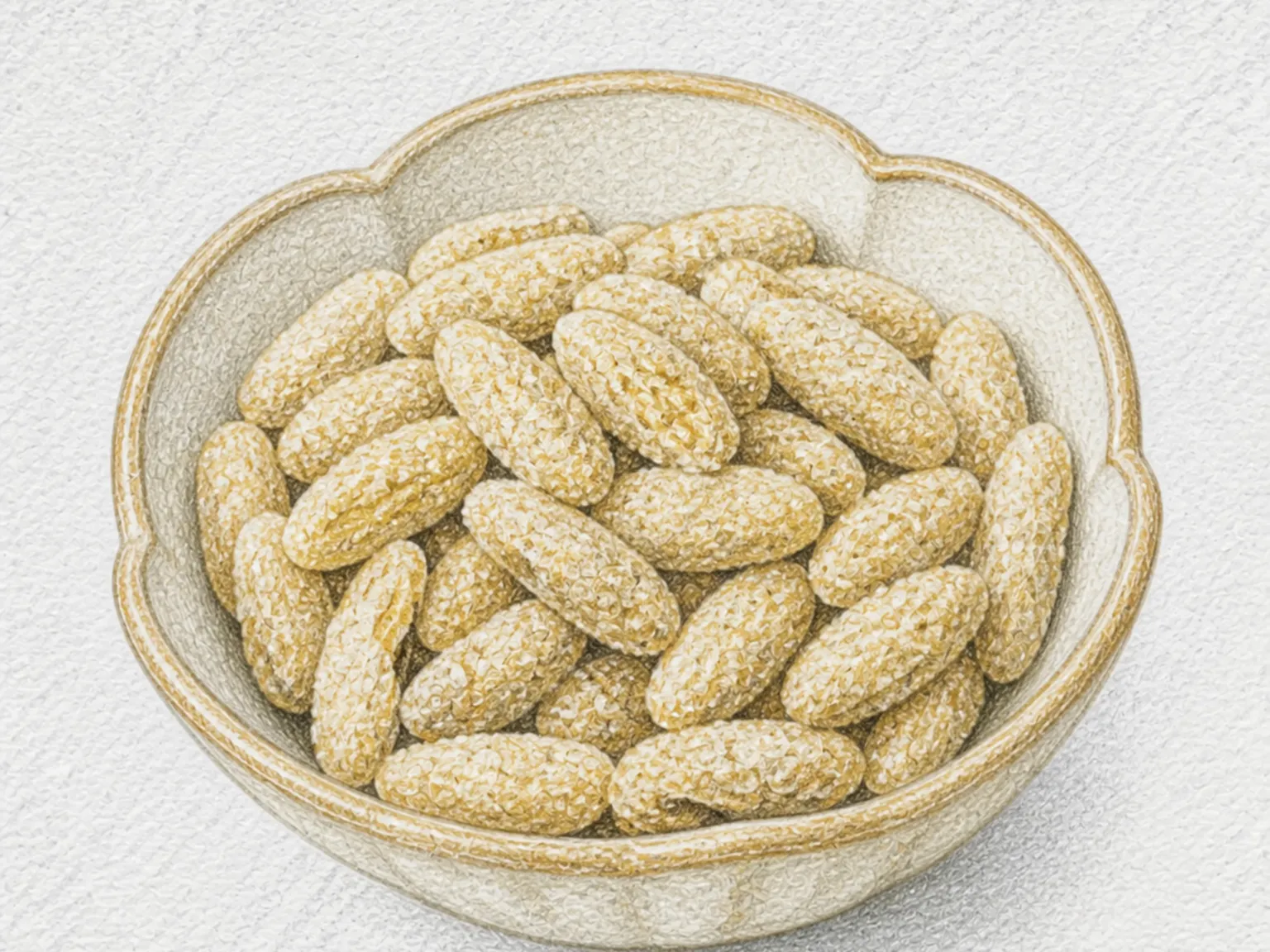 Ochirashi-ame (Roasted Barley Flour Candy)
