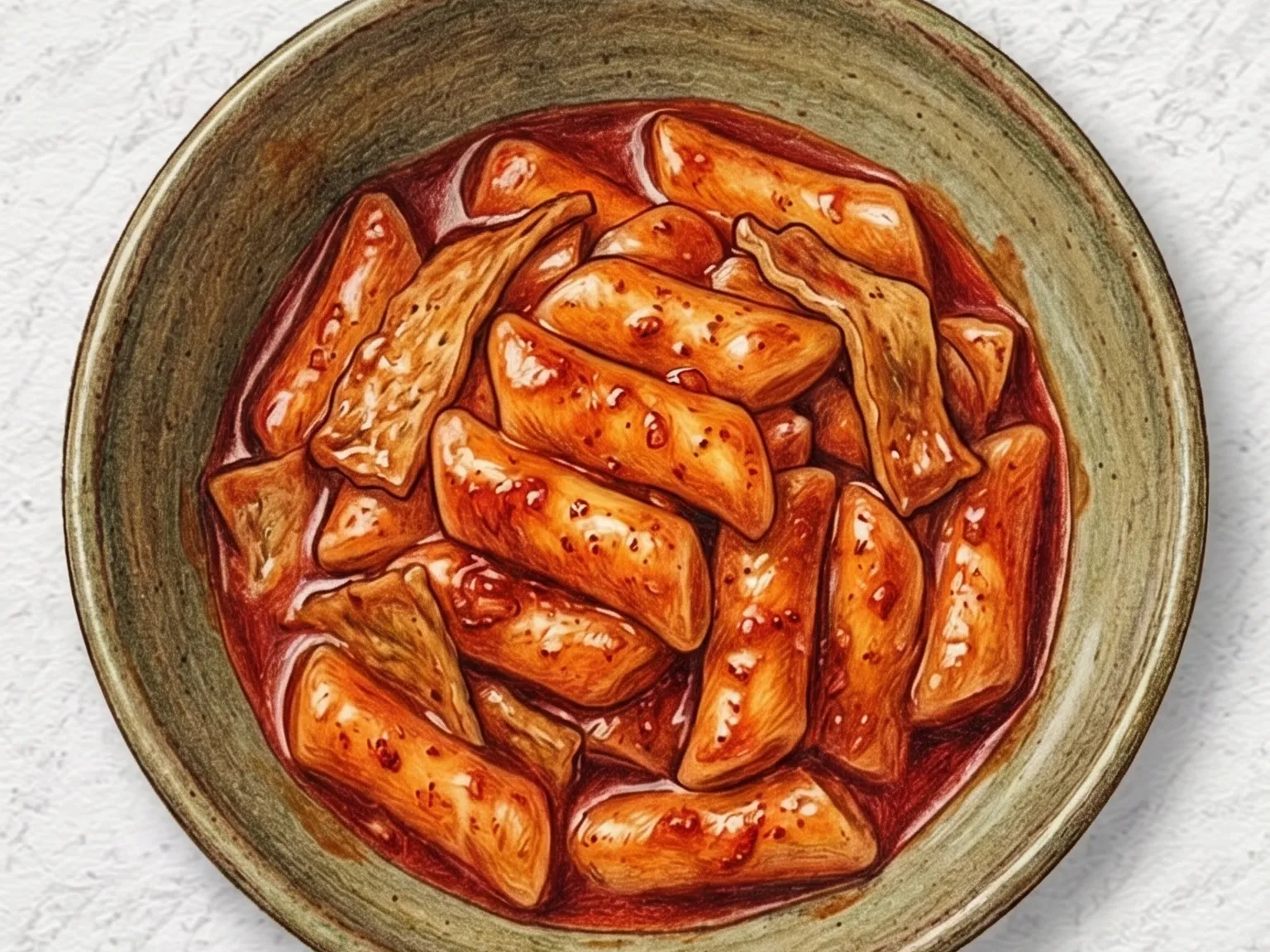 추억의 밀떡볶이