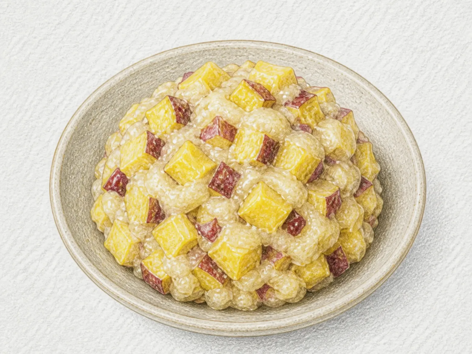 Oni Manju Chunky Sweet Potato Steamed Cakes