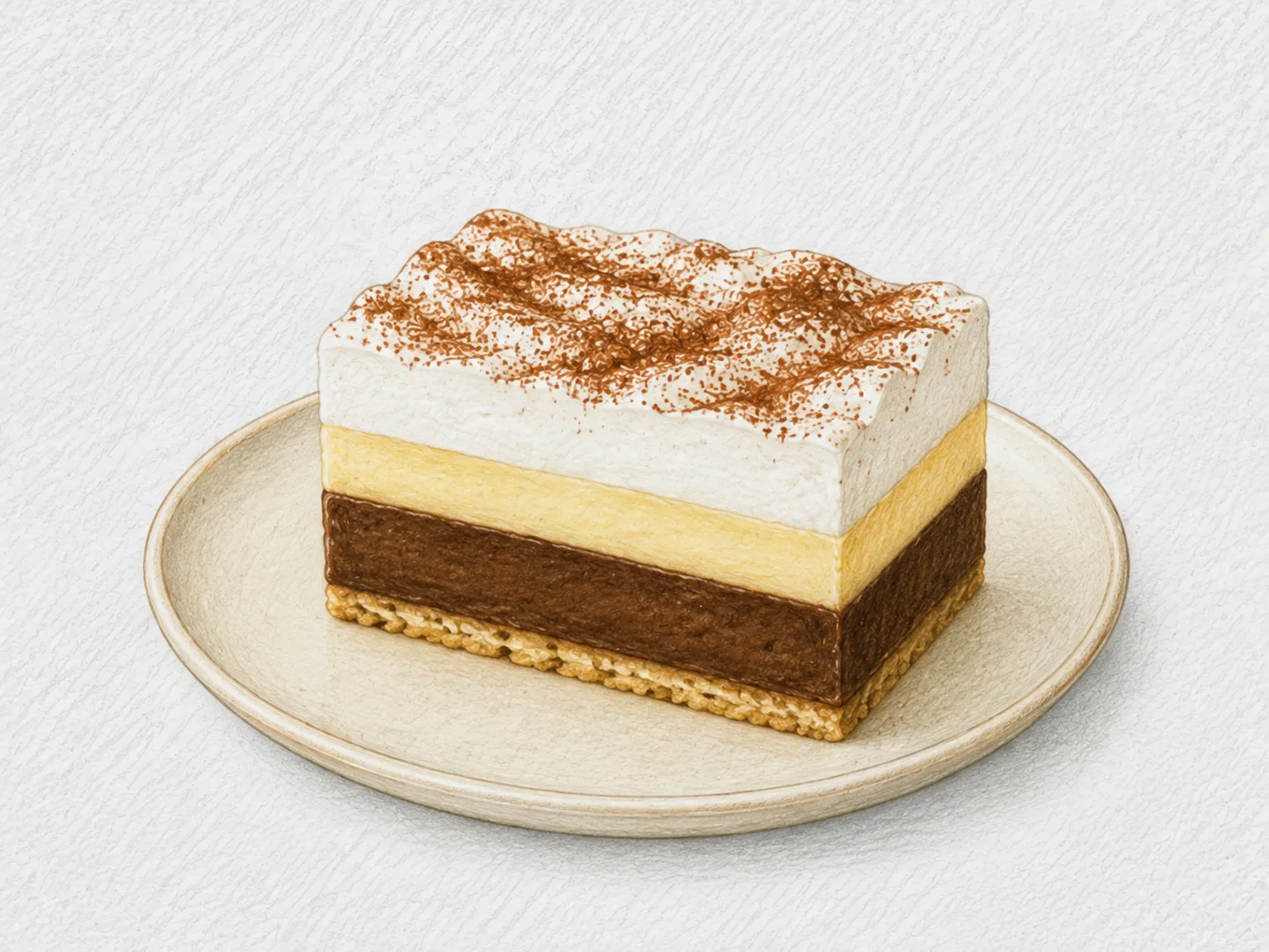 Pavê de Chocolate (Layered Chocolate Custard Dessert)