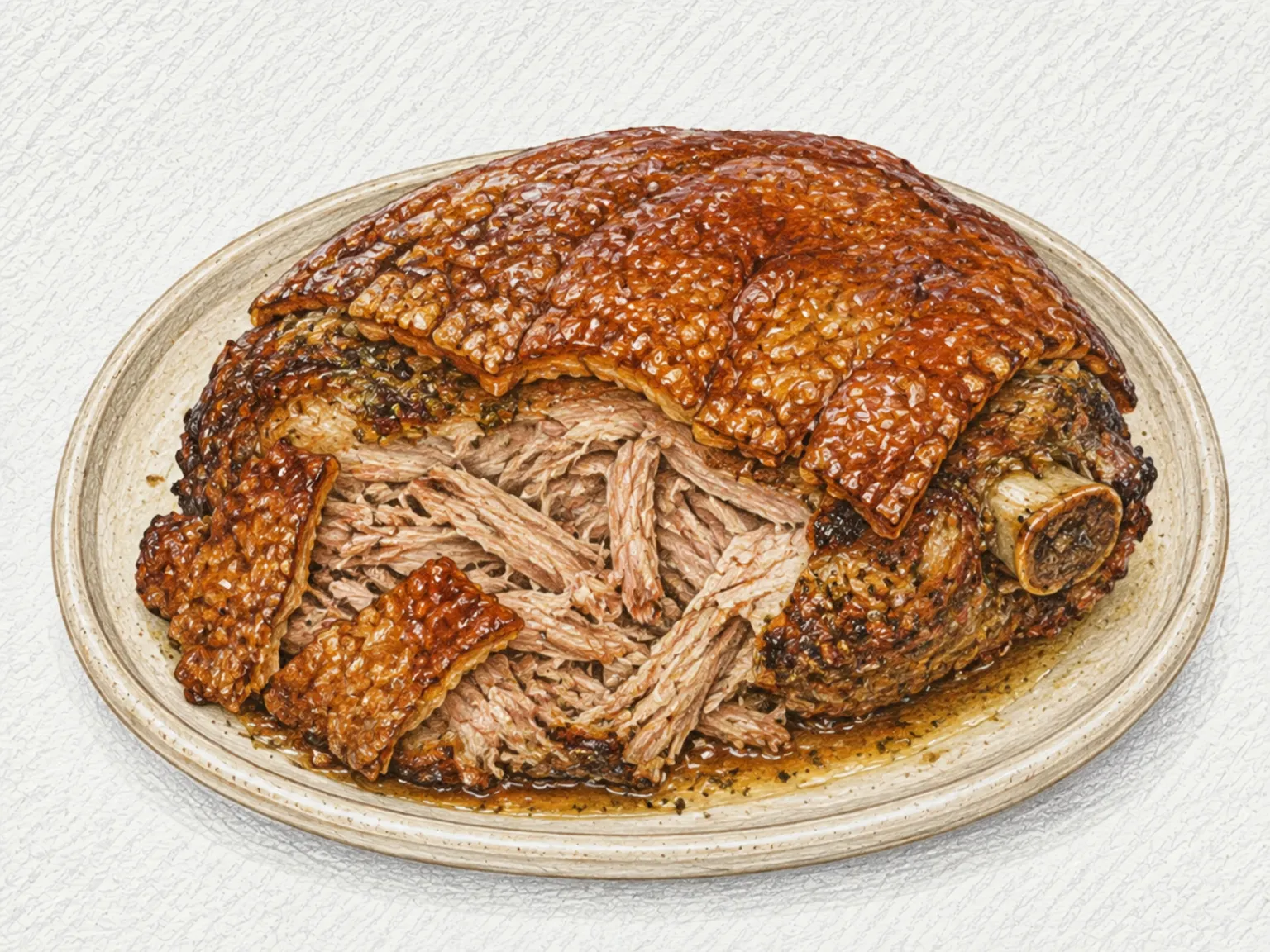 Pernil (Puerto Rican Roast Pork Shoulder)
