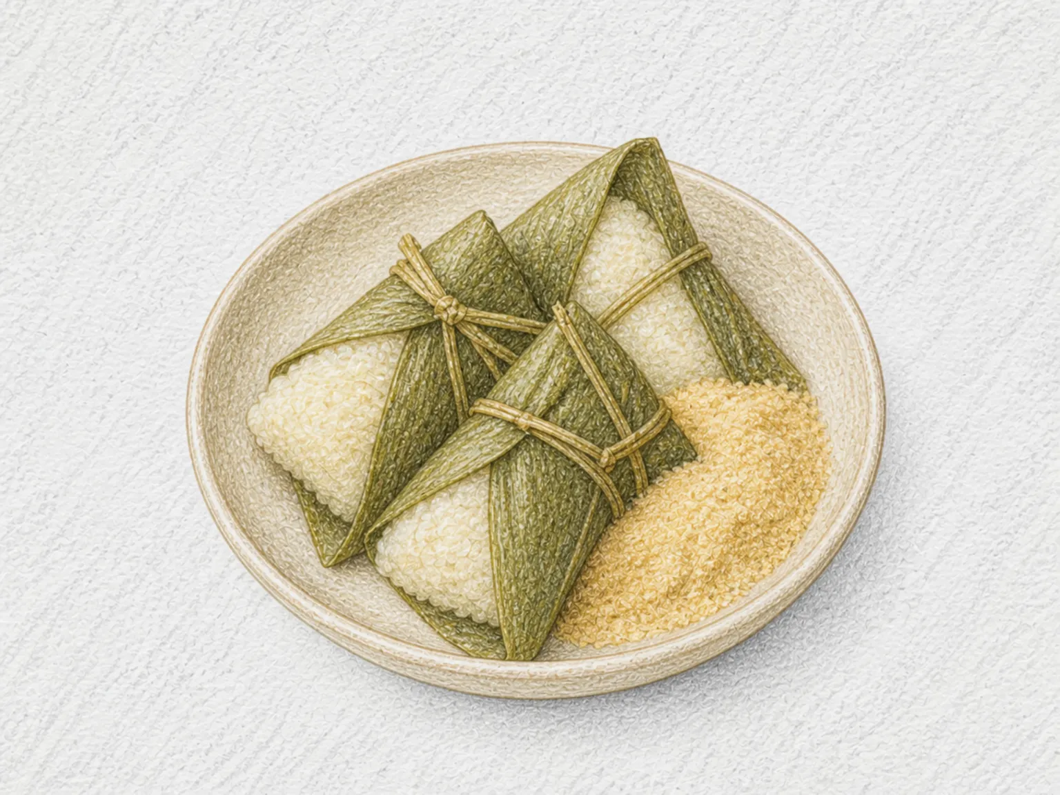 산카쿠치마키 (대나무잎 찹쌀떡)