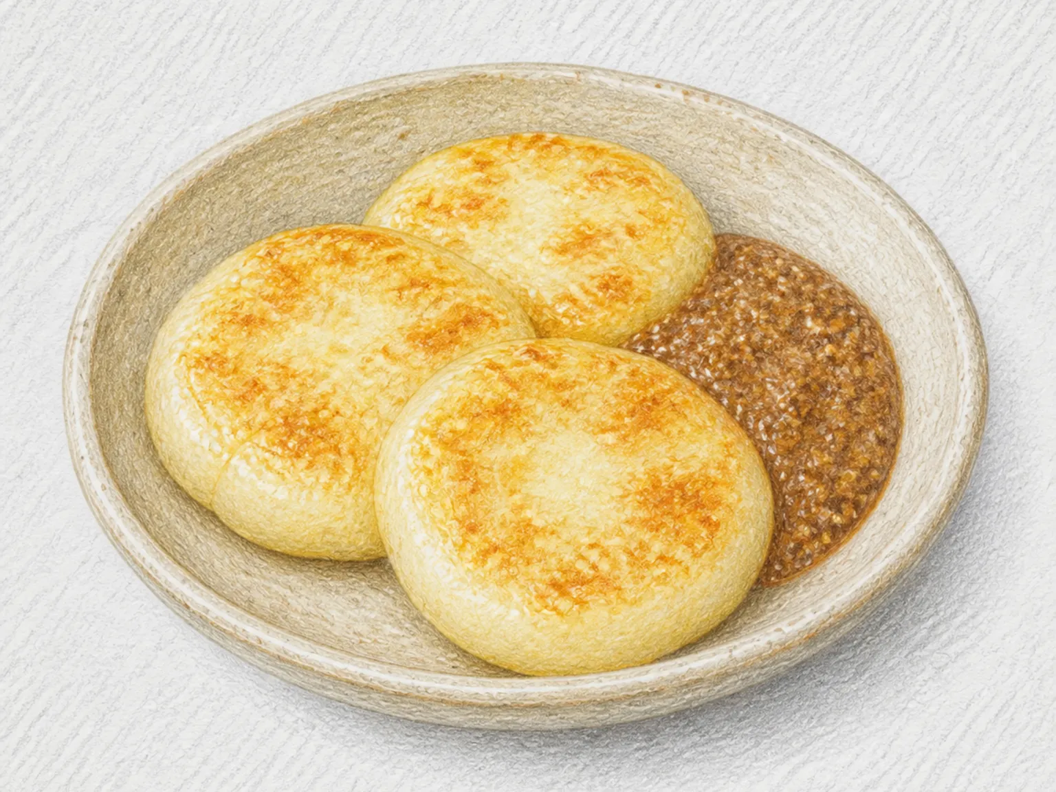이모모치 (감자전분 떡구이)
