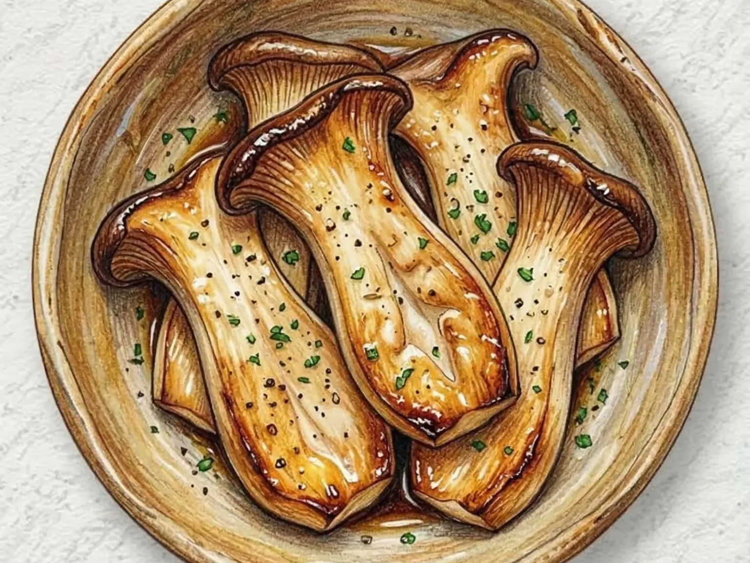 セソンイボソッグイ(エリンギのバター醤油焼き)