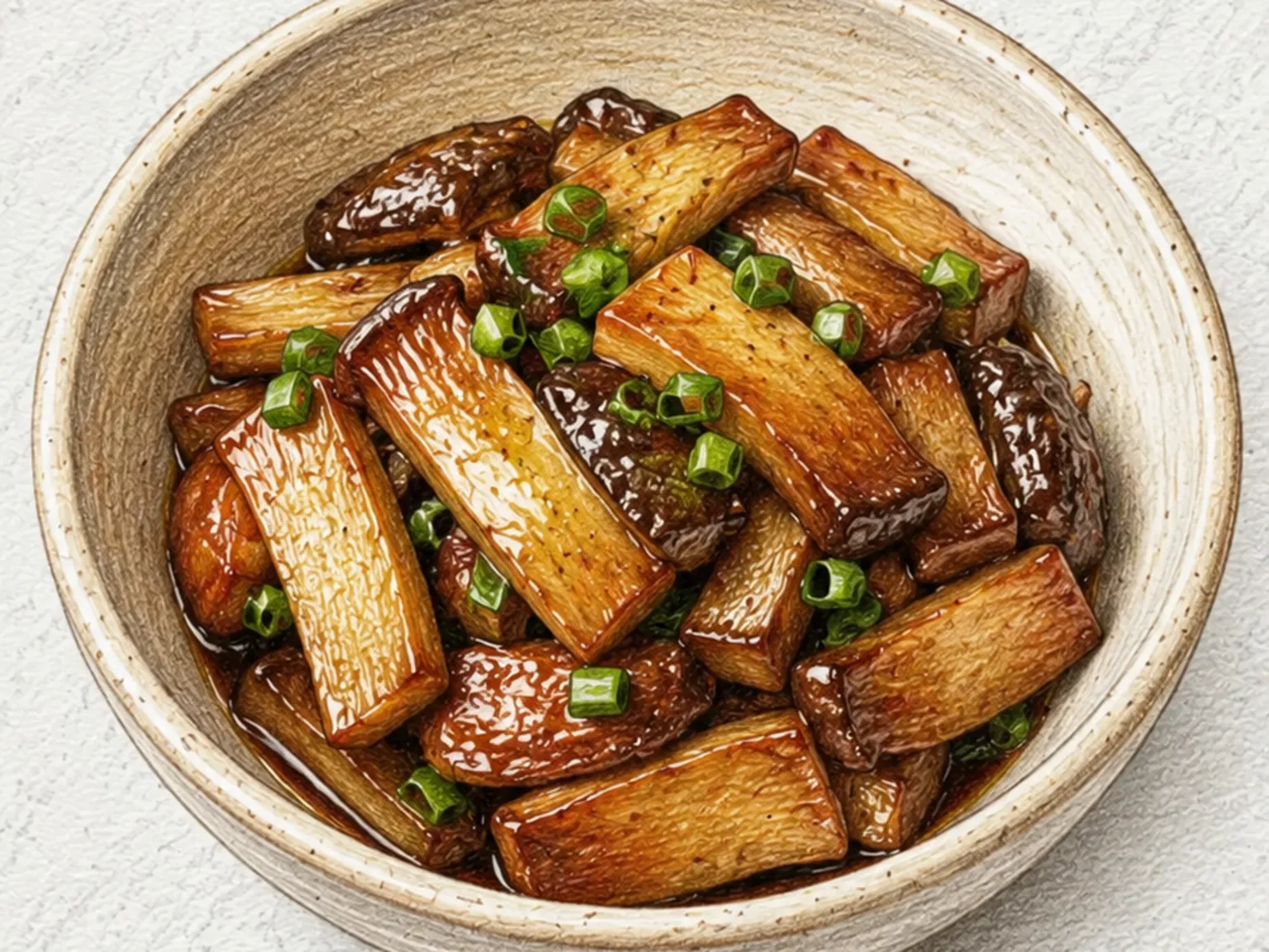 새송이버섯조림
