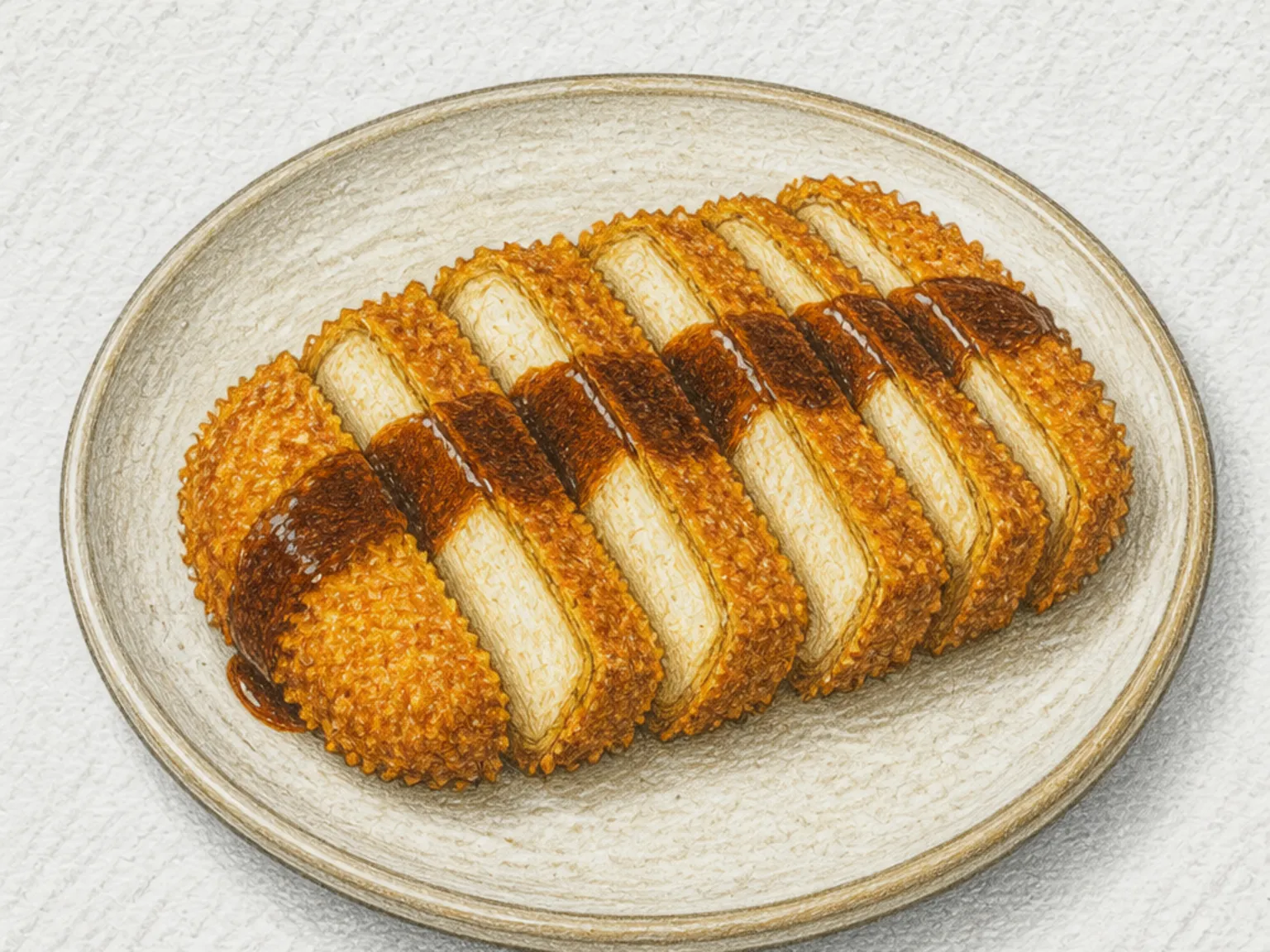 새송이버섯카츠