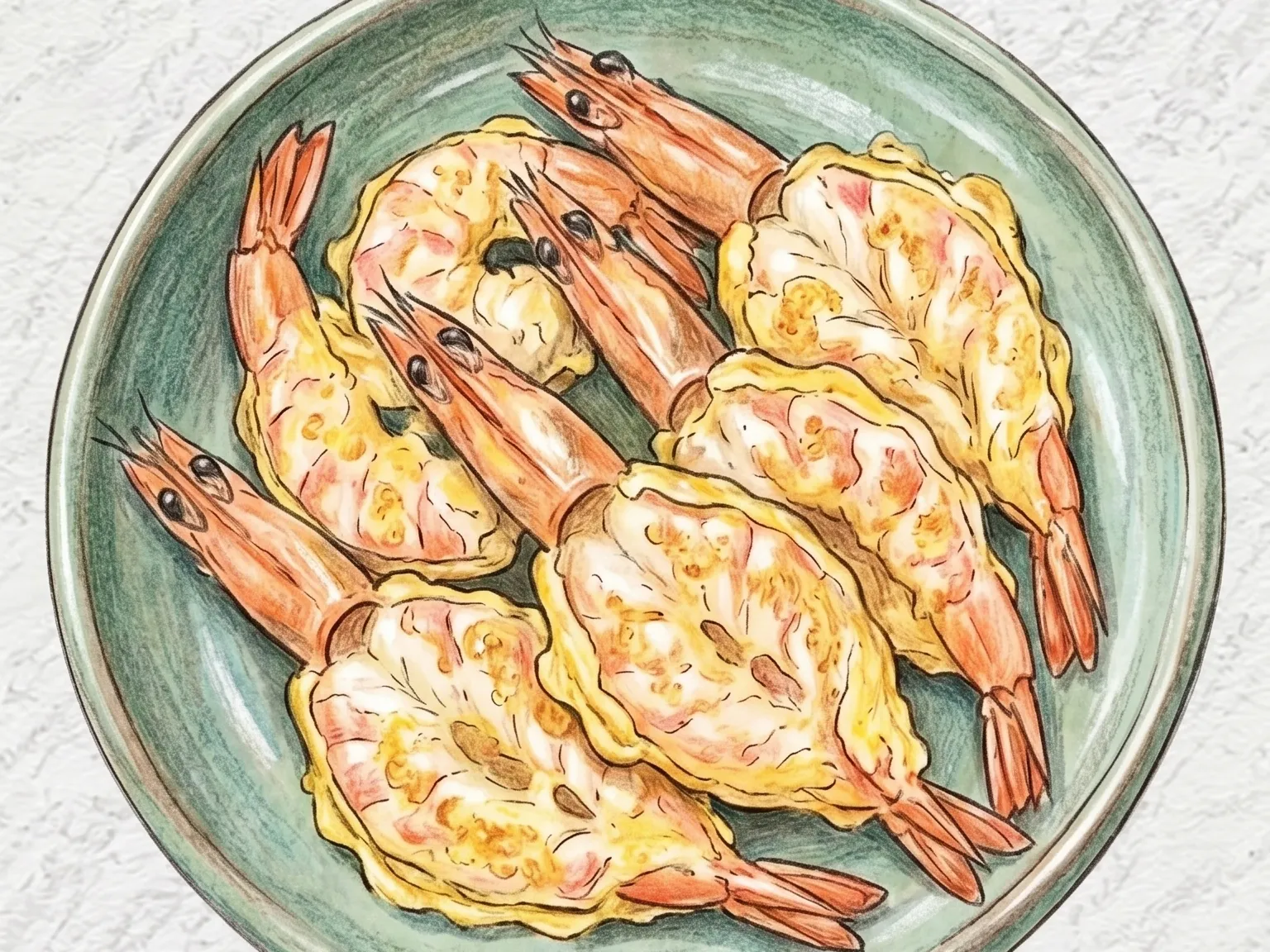 새우전