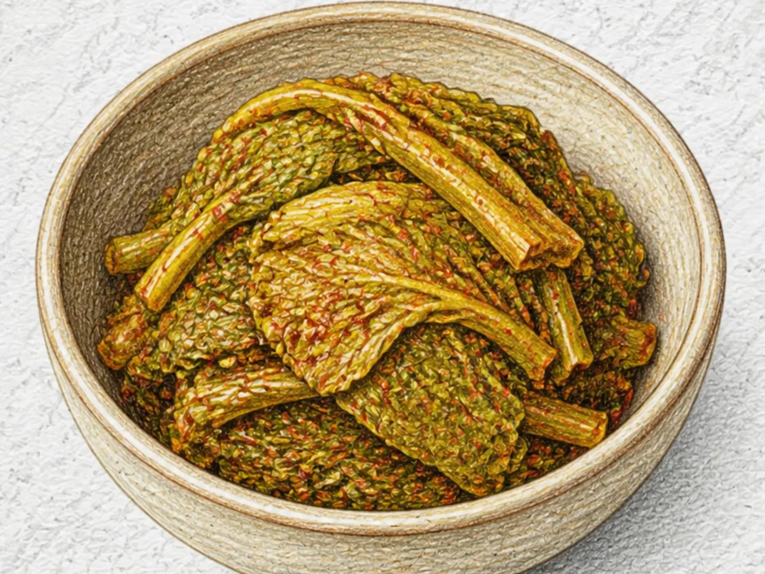 Fermented Soybean Leaf Muchim