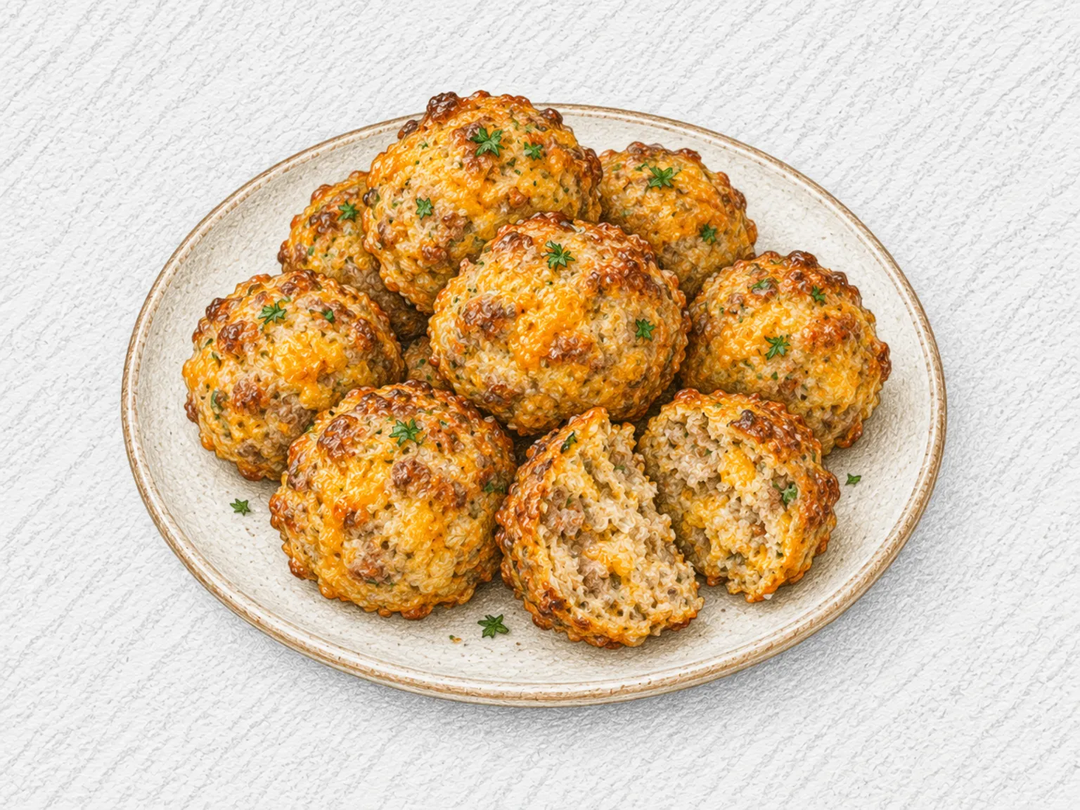 Sausage Cheese Balls