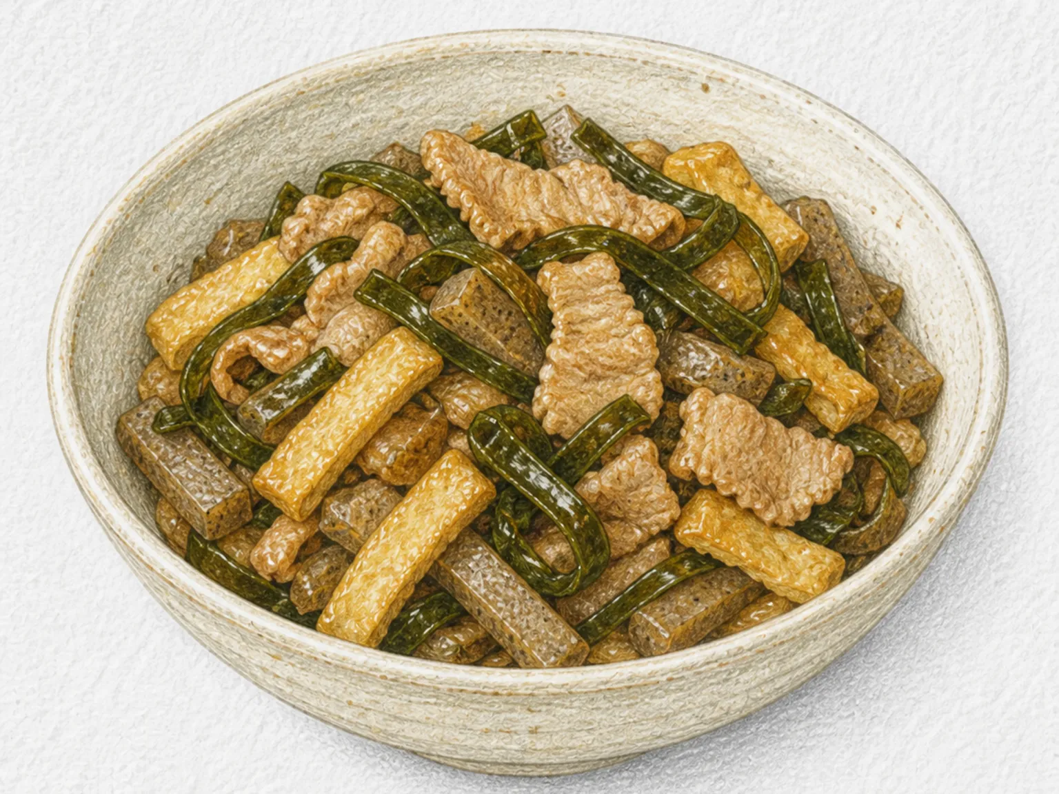 Koobuirichii (Stir-Simmered Kelp and Pork)
