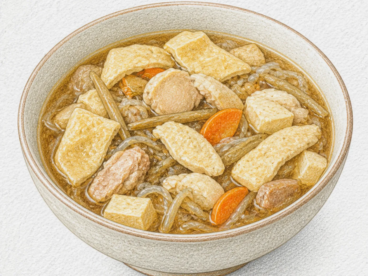 Senbei-jiru (Nanbu Cracker and Chicken Soup)