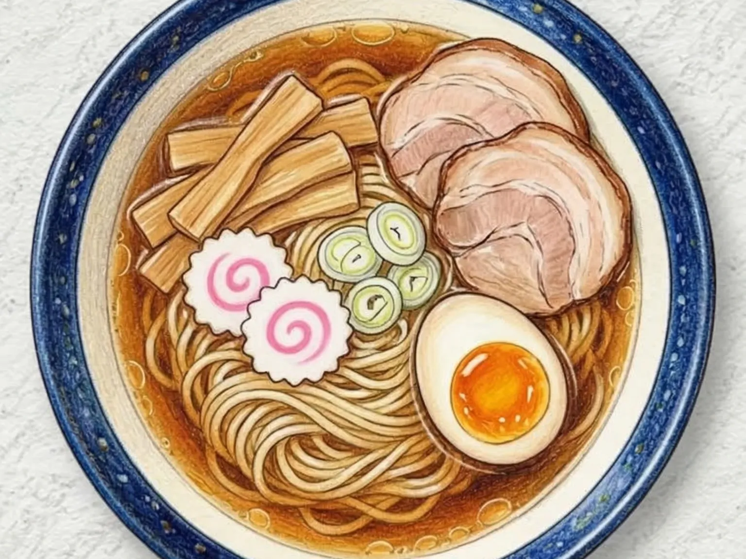Tokyo-Style Shoyu Ramen (Ramen clássico japonês de caldo de frango e molho de soja)