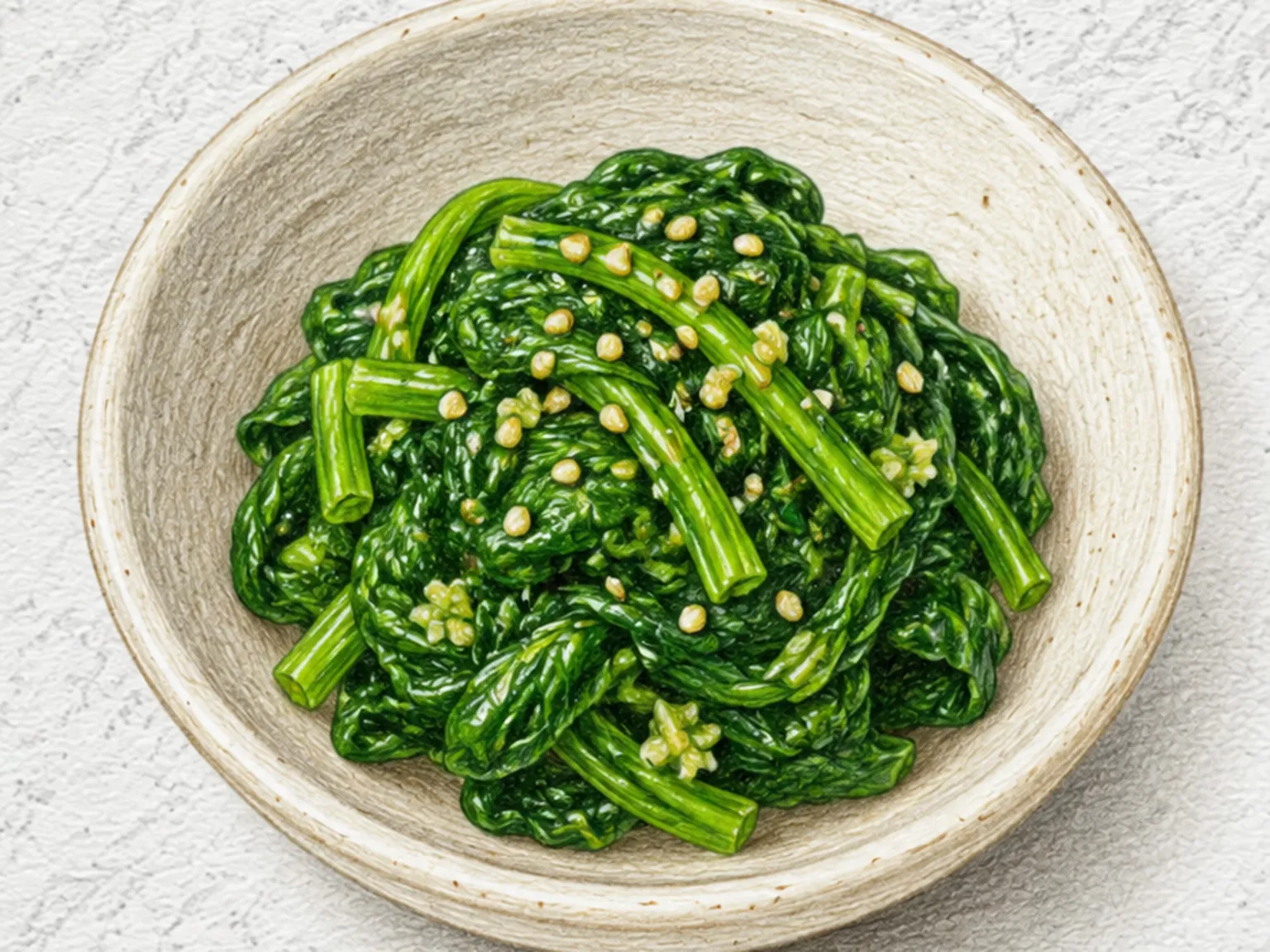 시금치나물