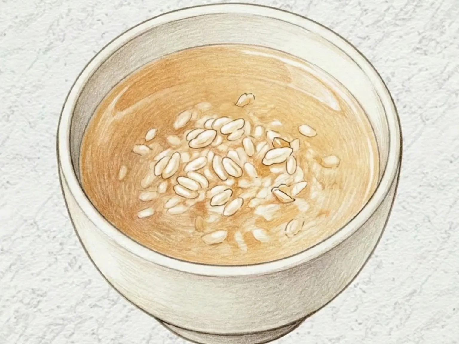 Sikhye (ponche dulce de arroz)