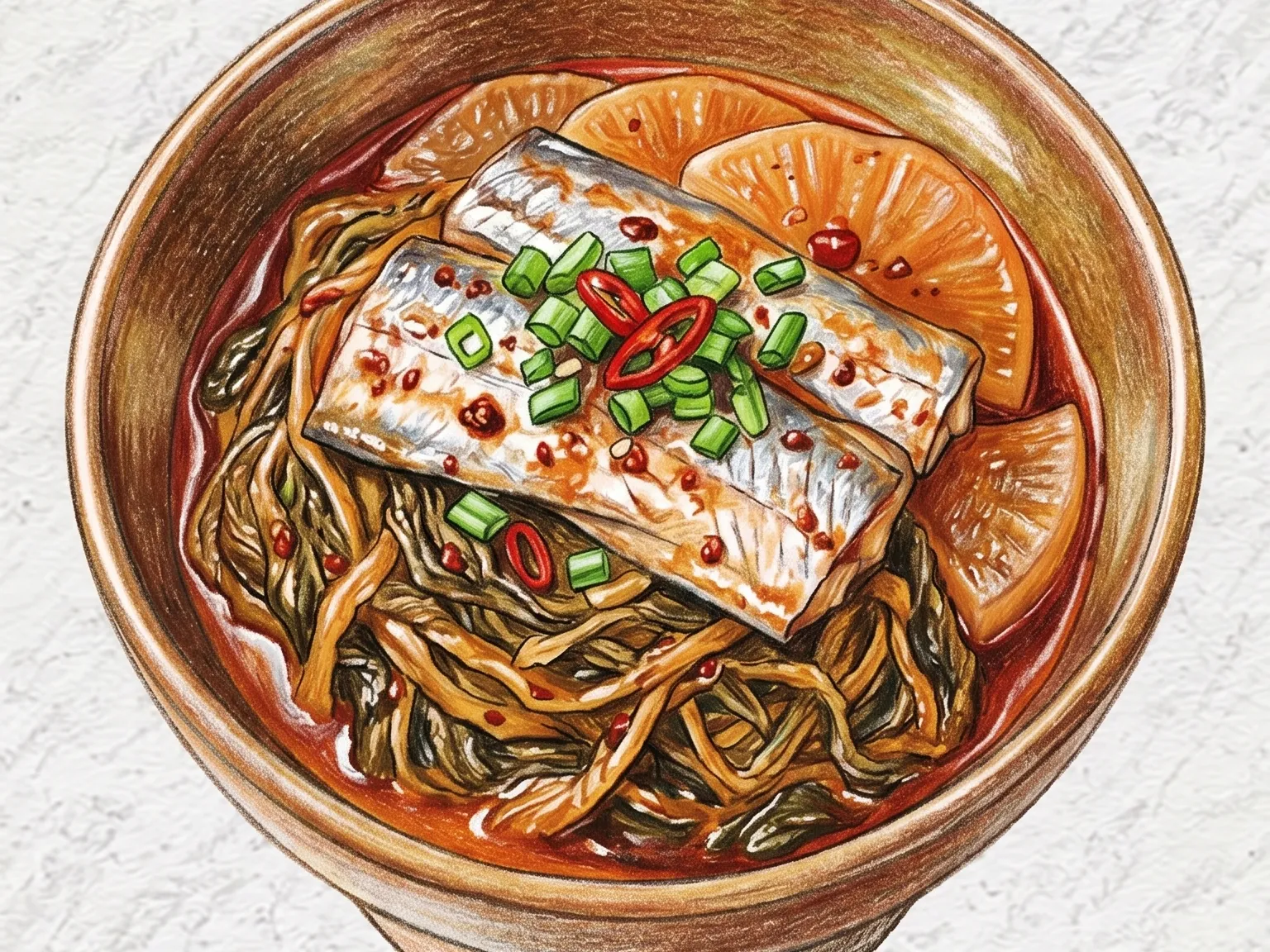 시래기갈치조림